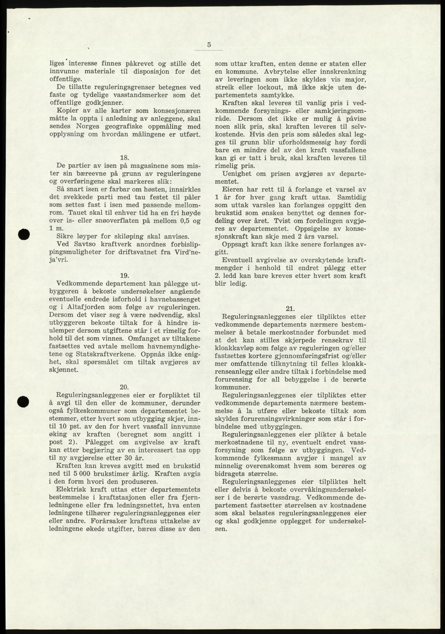 Statens forurensningstilsyn, hovedkontoret, AV/RA-S-4136/1/D/Da/L0559: Konsesjonssaker, 1975-1980, p. 10