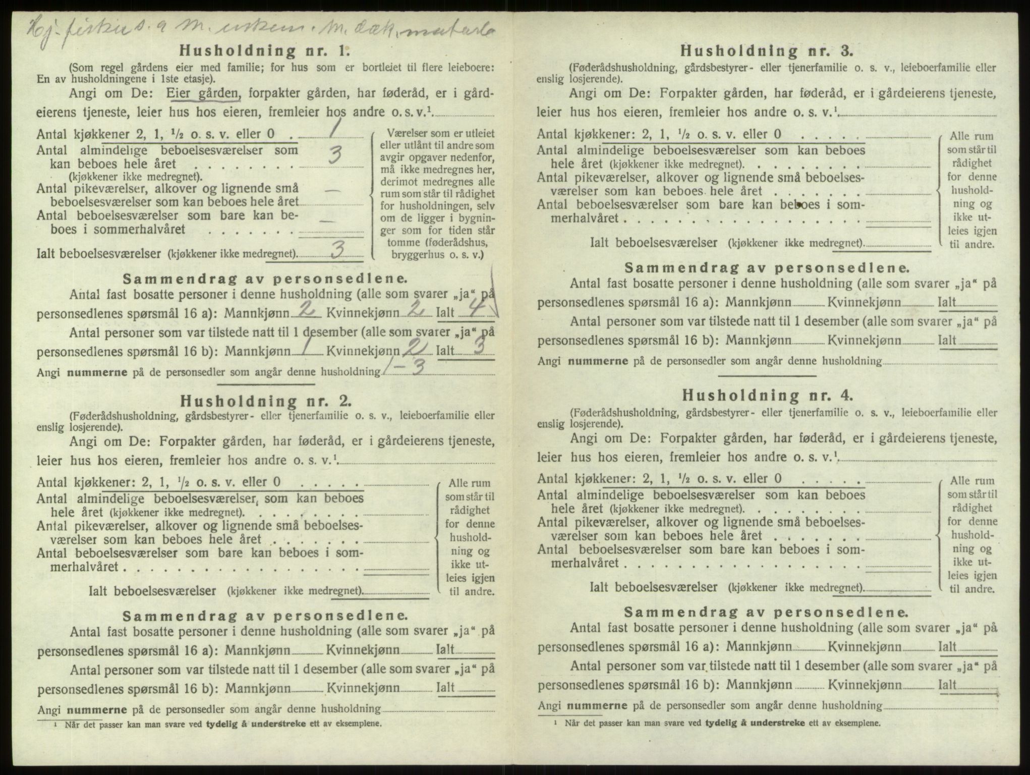 SAO, 1920 census for Hvaler, 1920, p. 1121