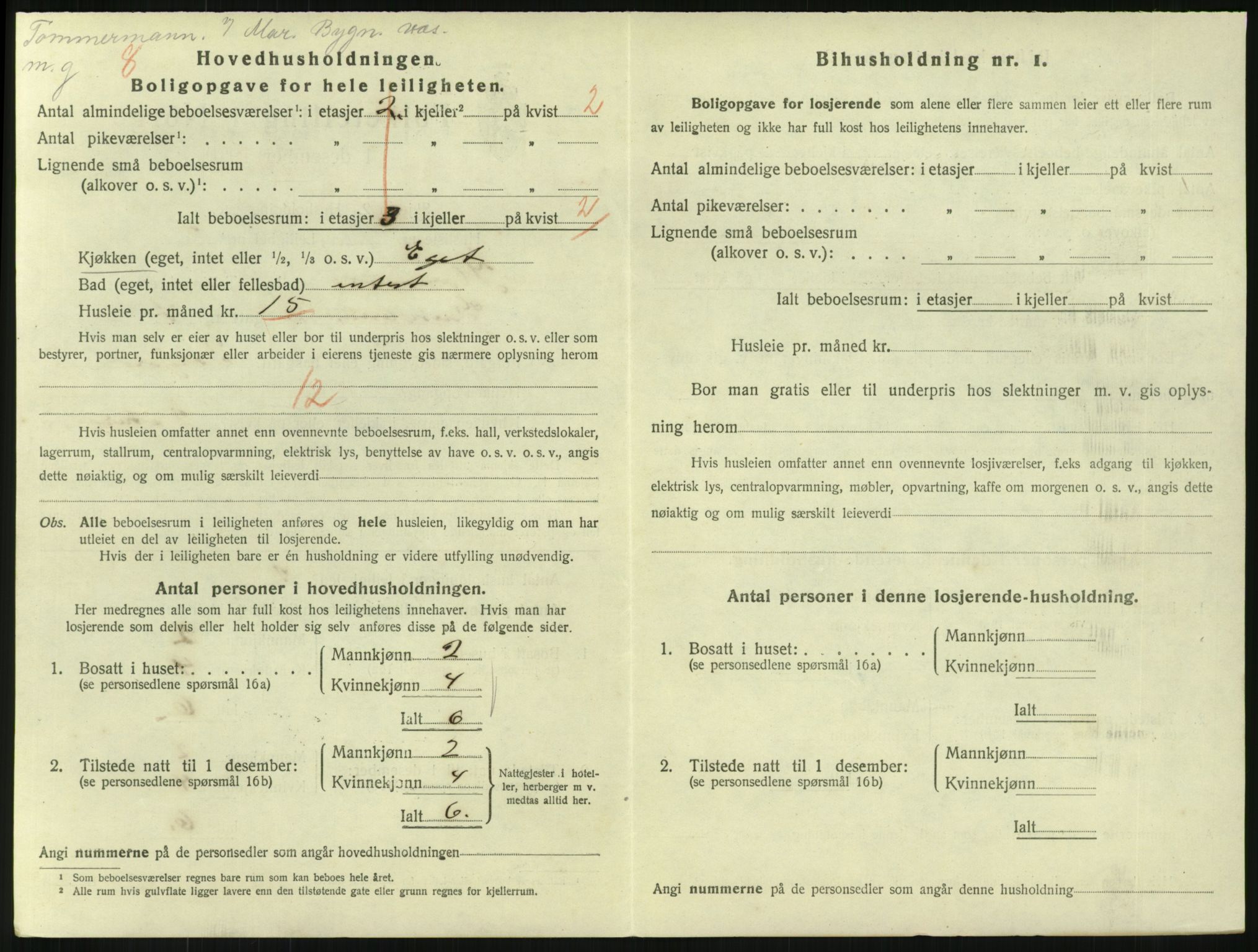 SAKO, 1920 census for Horten, 1920, p. 3700