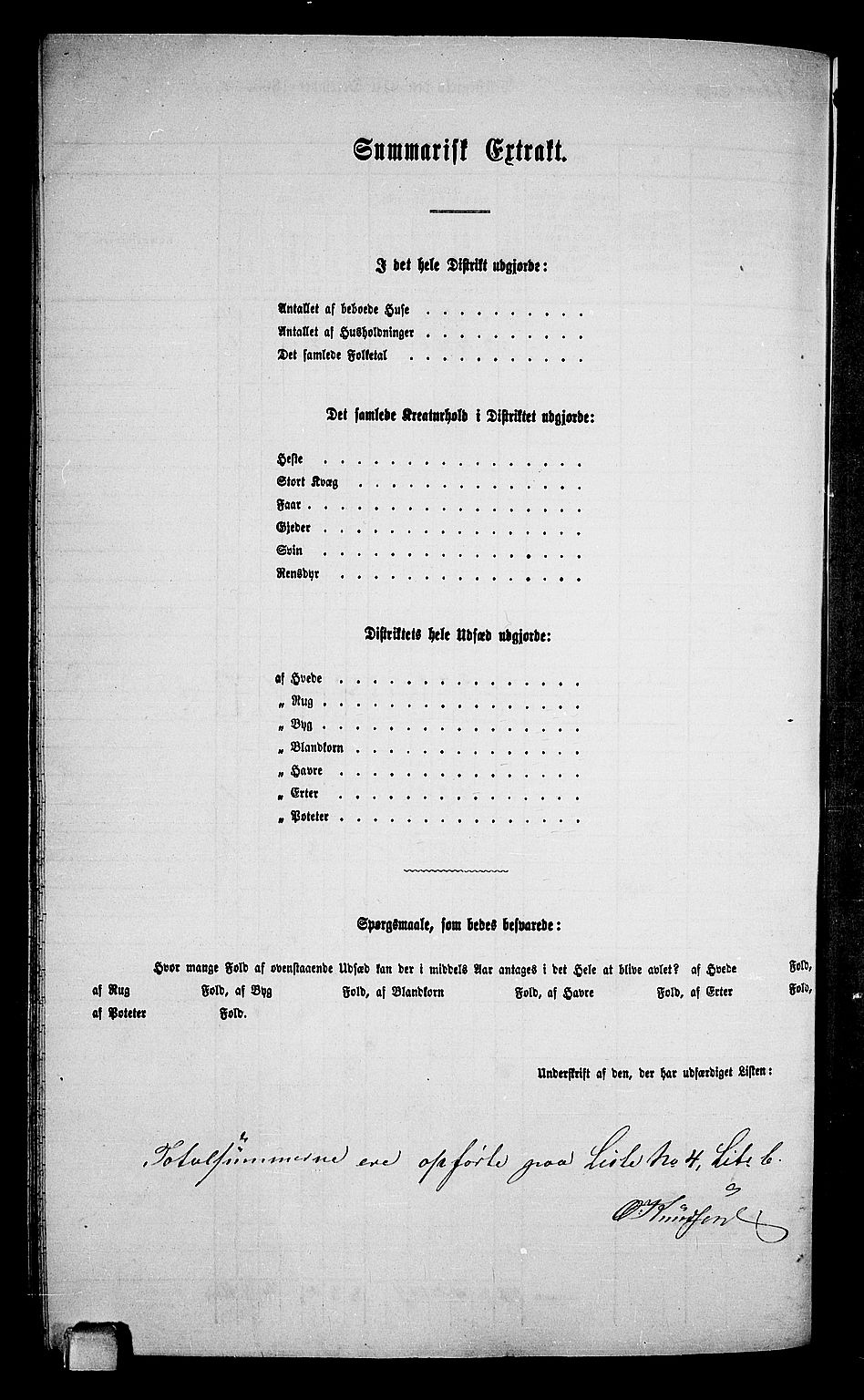 RA, 1865 census for Tinn, 1865, p. 73