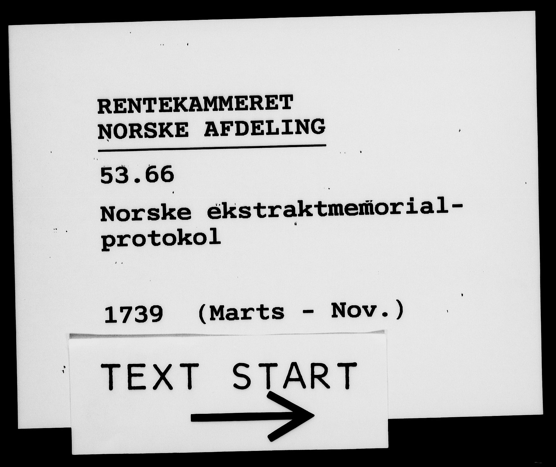 Rentekammeret, Kammerkanselliet, AV/RA-EA-3111/G/Gh/Gha/L0021: Norsk ekstraktmemorialprotokoll (merket RK 53.66), 1739