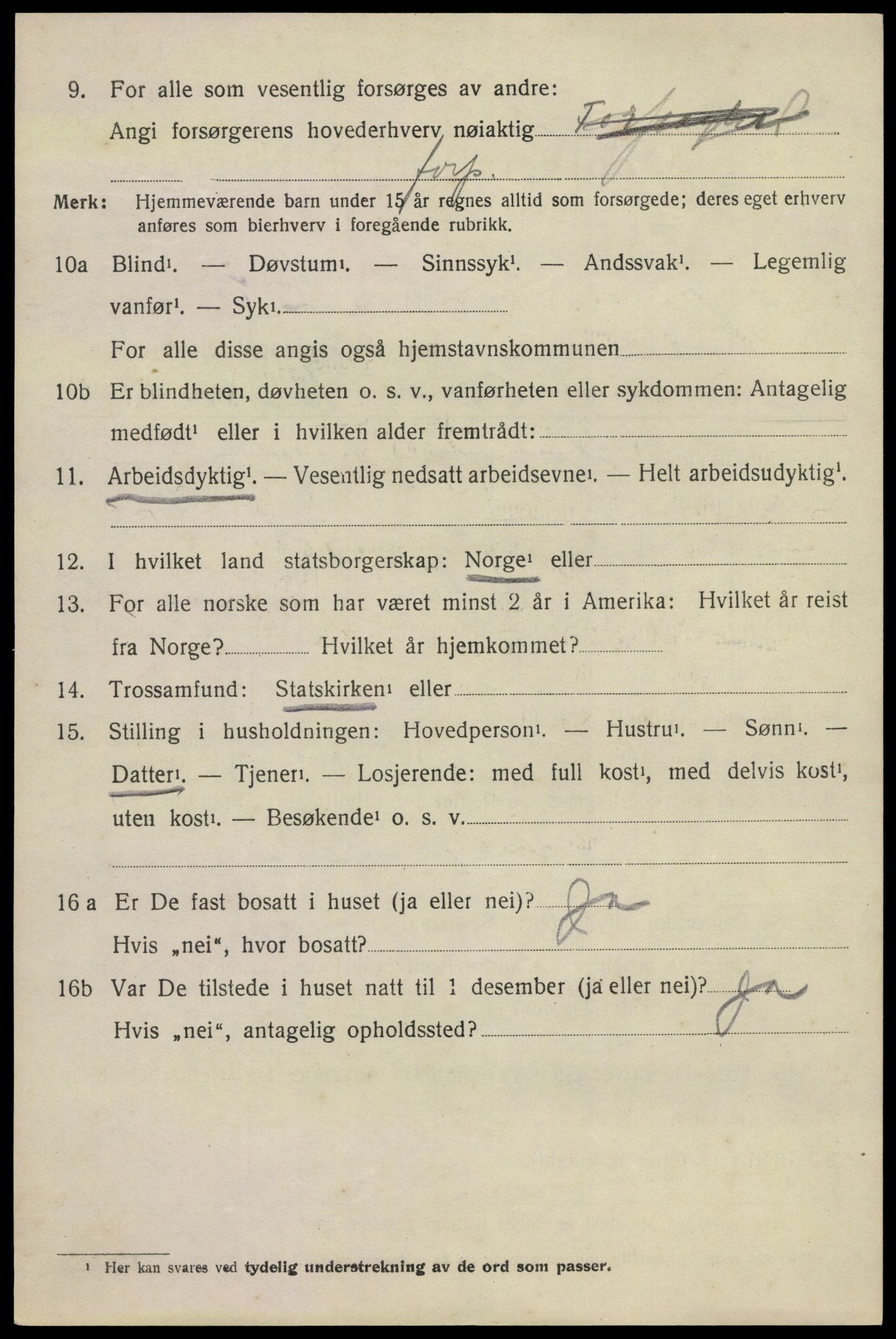 SAKO, 1920 census for Hedrum, 1920, p. 10210