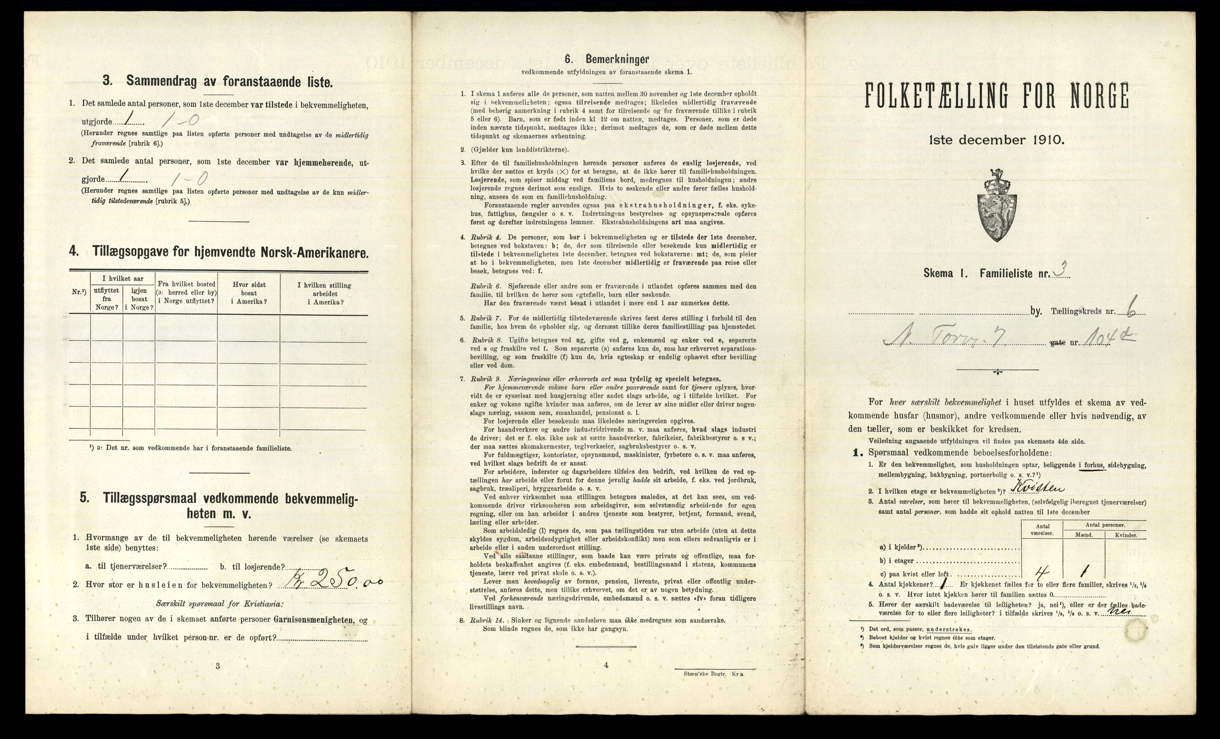 RA, 1910 census for Drammen, 1910, p. 4794