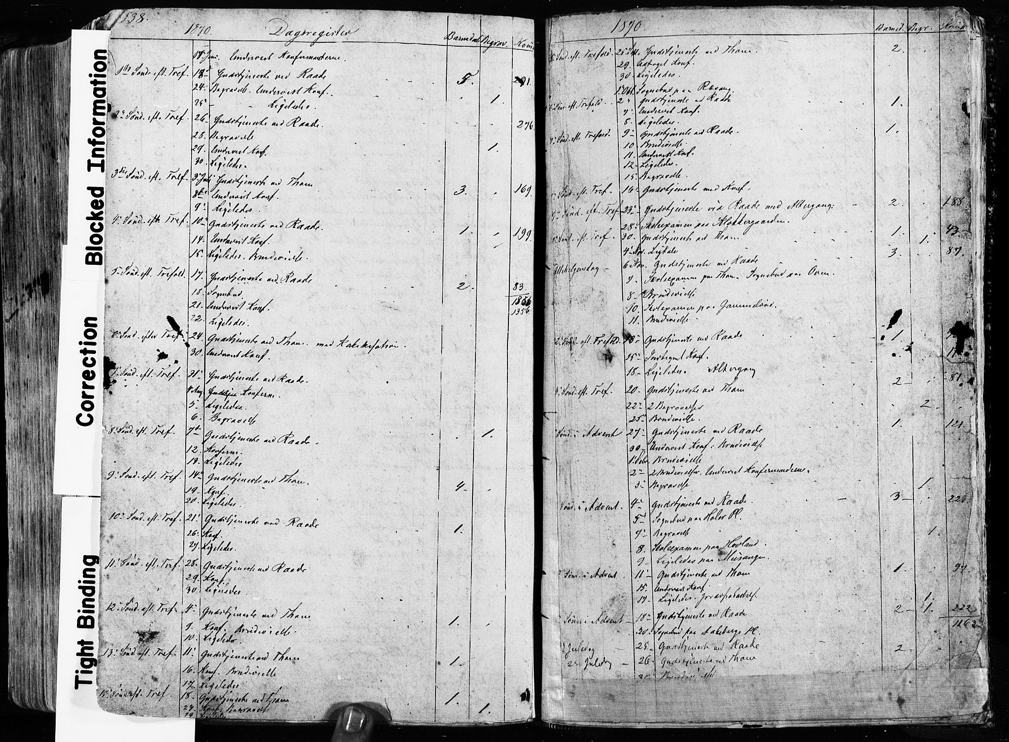 Råde prestekontor kirkebøker, AV/SAO-A-2009/F/Fa/L0006: Parish register (official) no. 6, 1854-1877, p. 538