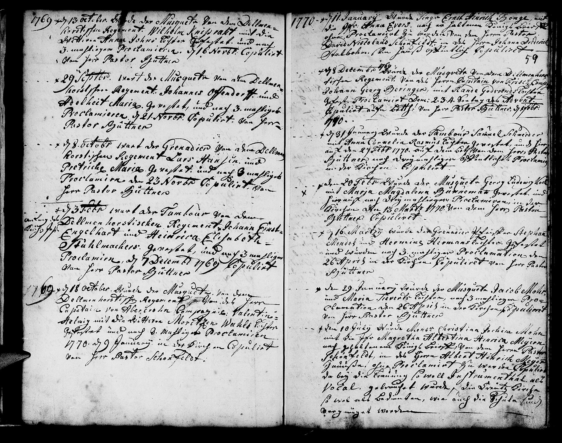 Mariakirken Sokneprestembete, SAB/A-76901/H/Haa/L0001: Parish register (official) no. A 1, 1740-1784, p. 59
