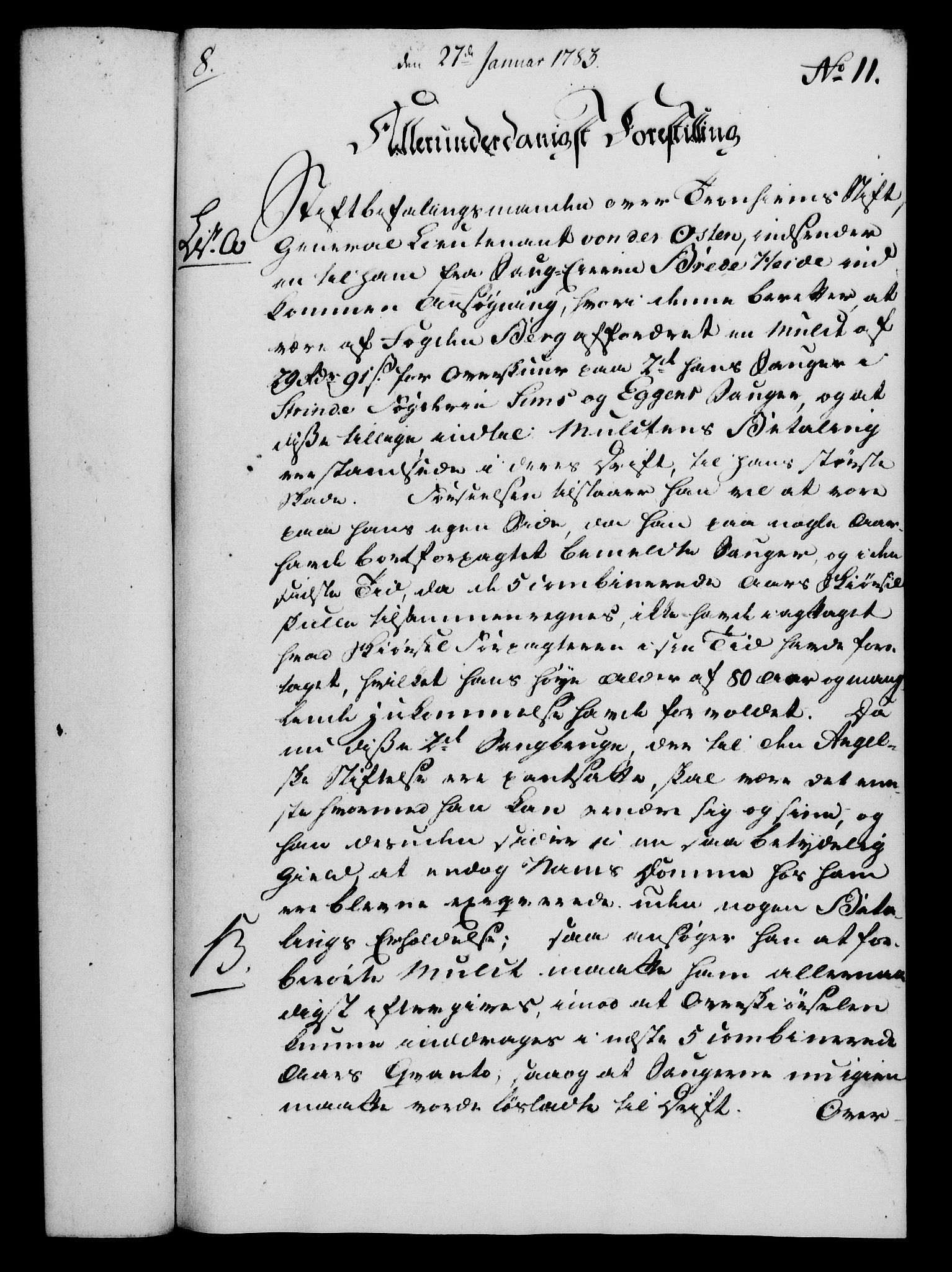 Rentekammeret, Kammerkanselliet, RA/EA-3111/G/Gf/Gfa/L0065: Norsk relasjons- og resolusjonsprotokoll (merket RK 52.65), 1783, p. 83