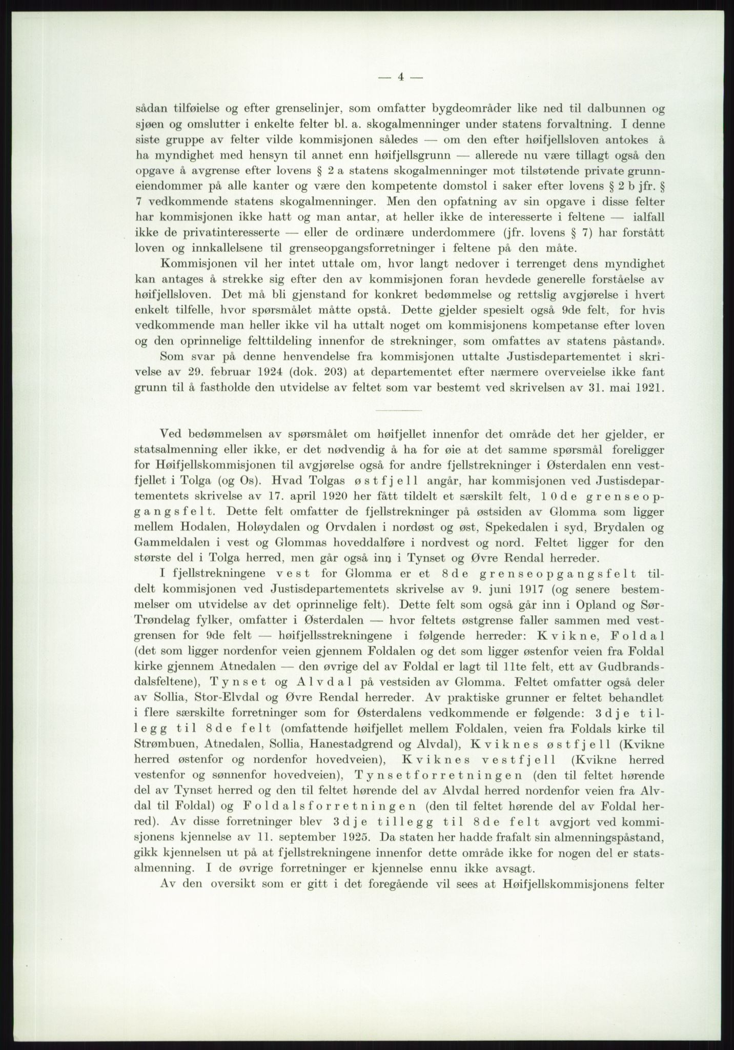 Høyfjellskommisjonen, AV/RA-S-1546/X/Xa/L0001: Nr. 1-33, 1909-1953, p. 4503