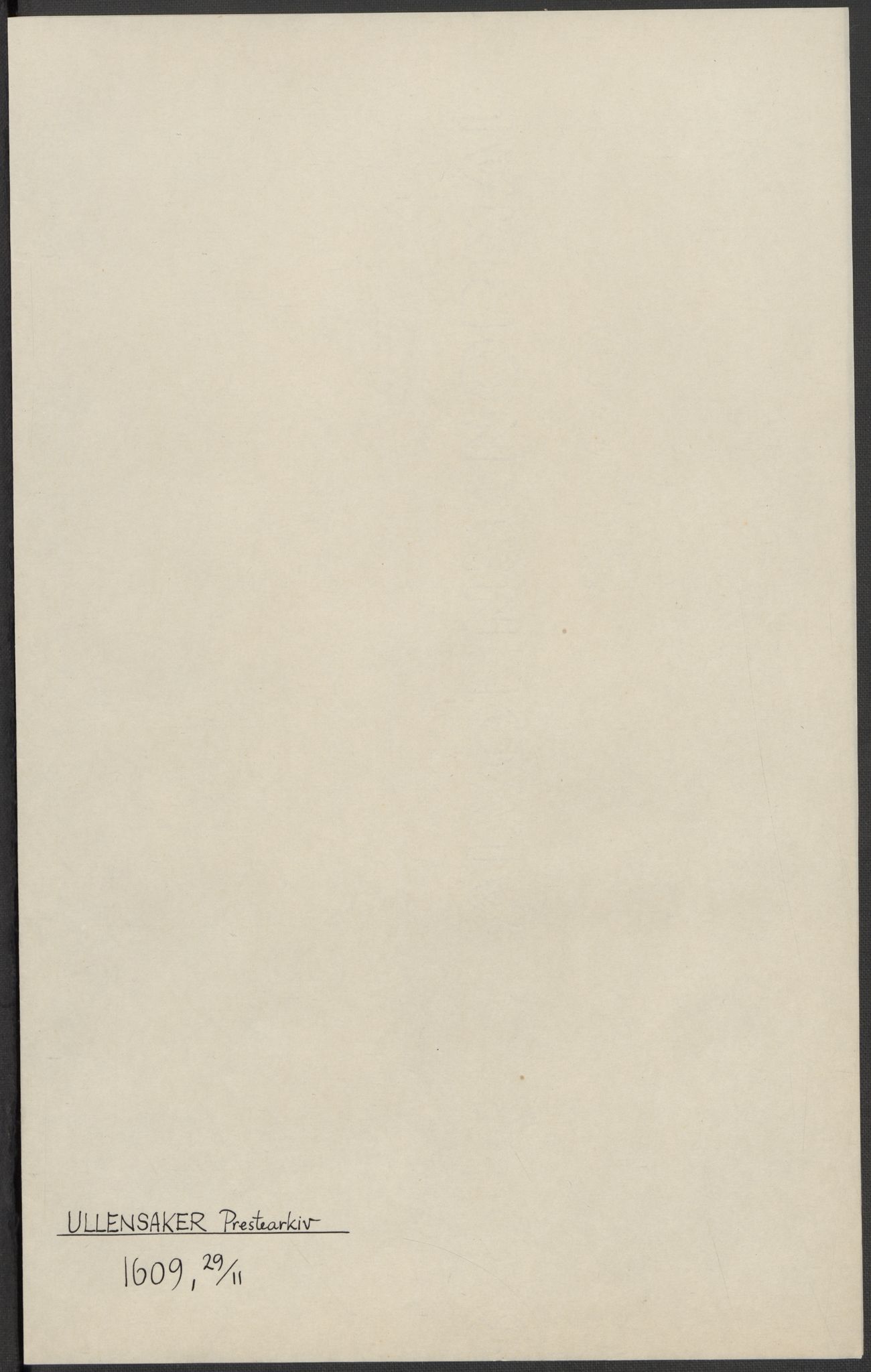 Riksarkivets diplomsamling, AV/RA-EA-5965/F15/L0010: Prestearkiv - Akershus og Hedmark, 1577-1821, p. 16