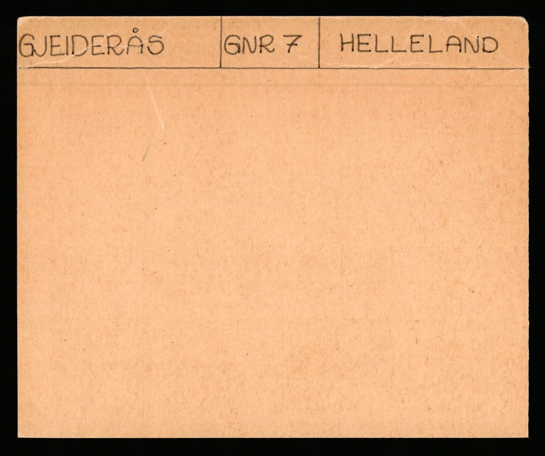 Statsarkivet i Stavanger, AV/SAST-A-101971/03/Y/Yk/L0012: Registerkort sortert etter gårdsnavn: Førlandsheien - Gjerde, 1750-1930, p. 435