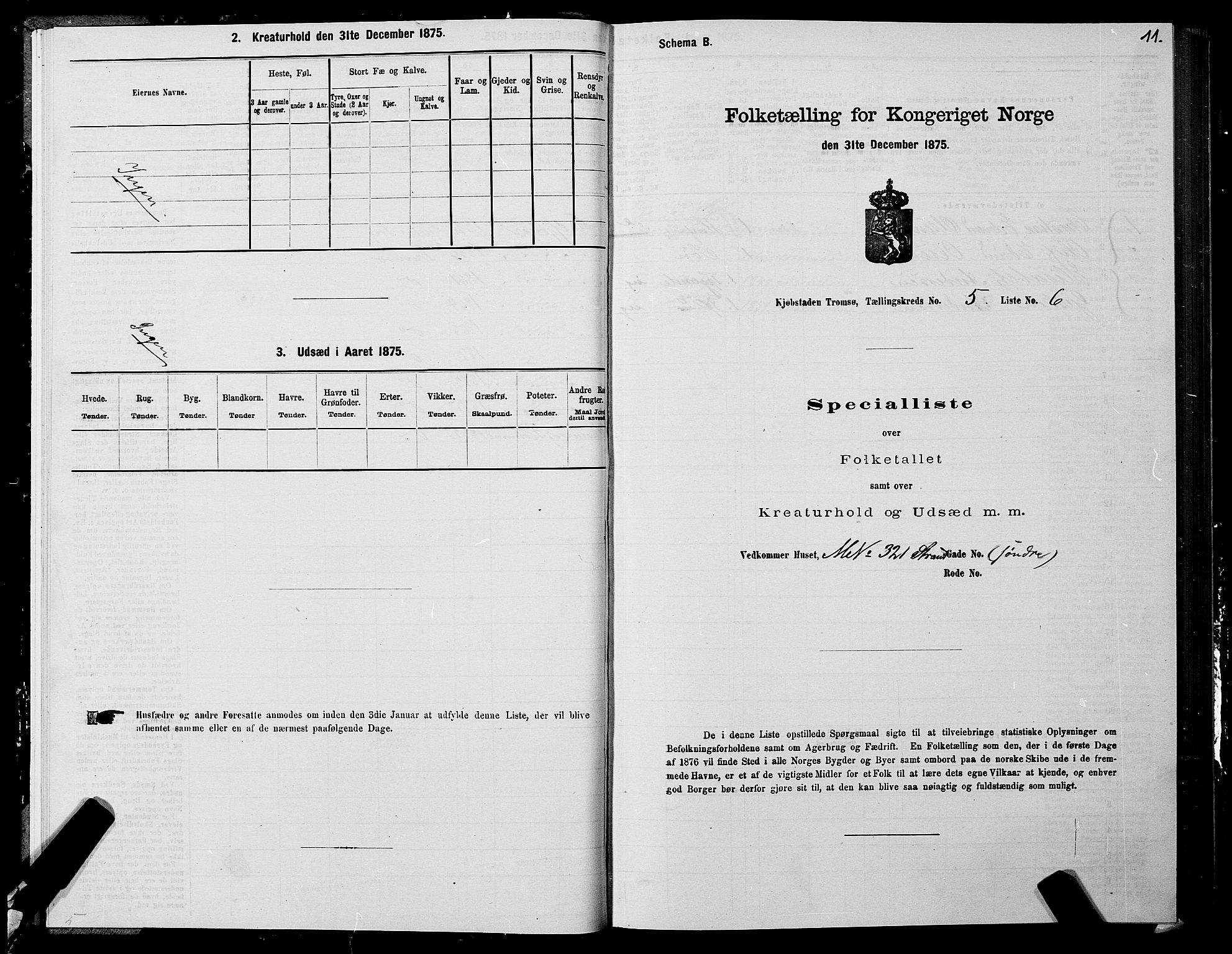 SATØ, 1875 census for 1902P Tromsø, 1875, p. 4011