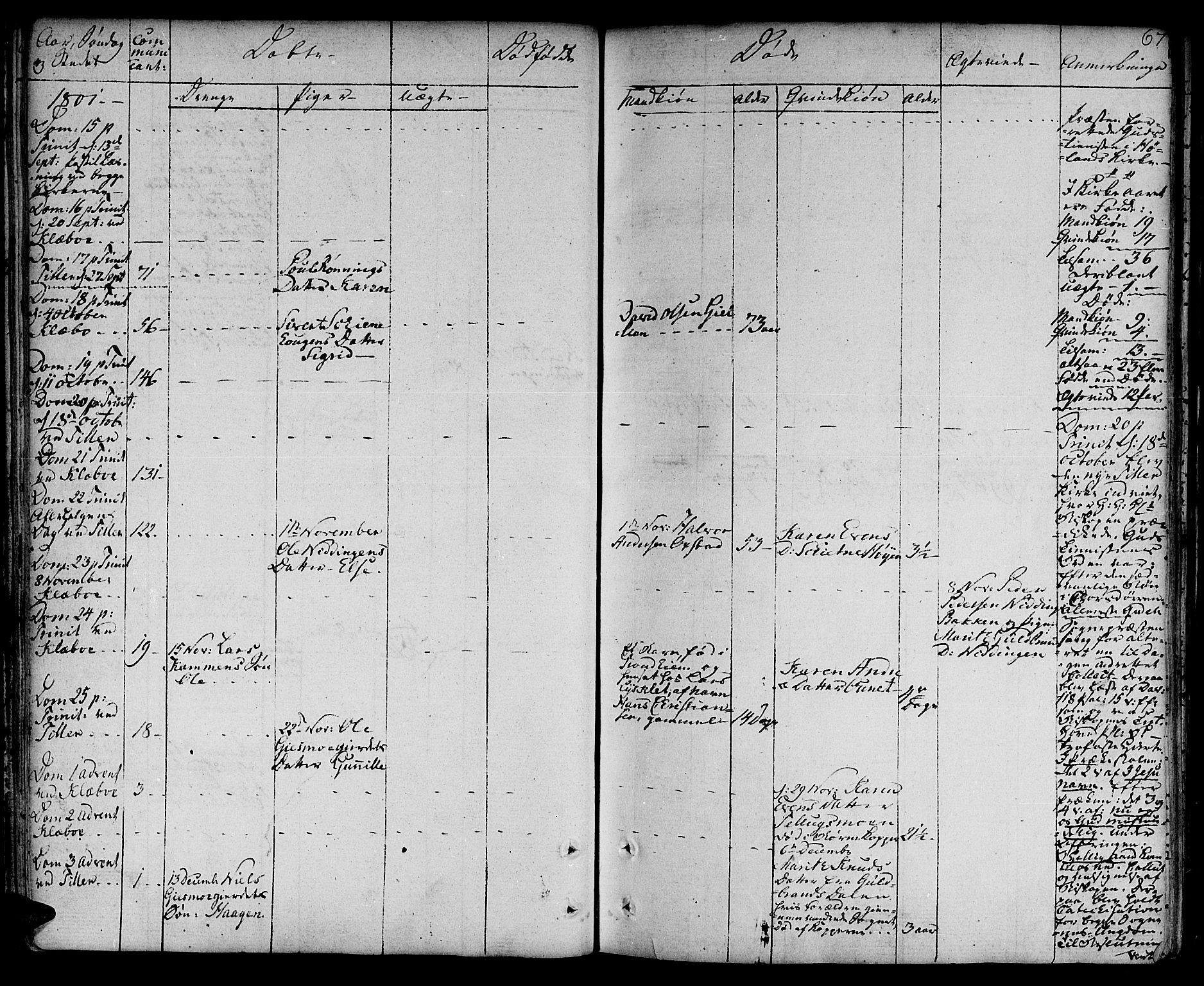 Ministerialprotokoller, klokkerbøker og fødselsregistre - Sør-Trøndelag, AV/SAT-A-1456/618/L0438: Parish register (official) no. 618A03, 1783-1815, p. 67