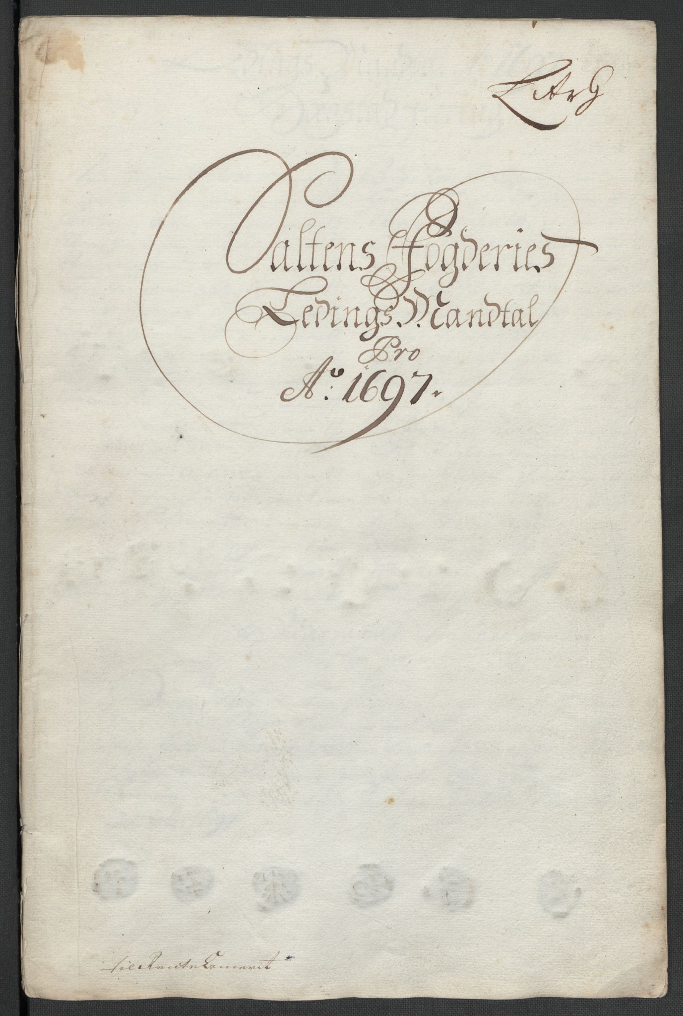 Rentekammeret inntil 1814, Reviderte regnskaper, Fogderegnskap, AV/RA-EA-4092/R66/L4579: Fogderegnskap Salten, 1697-1700, p. 83