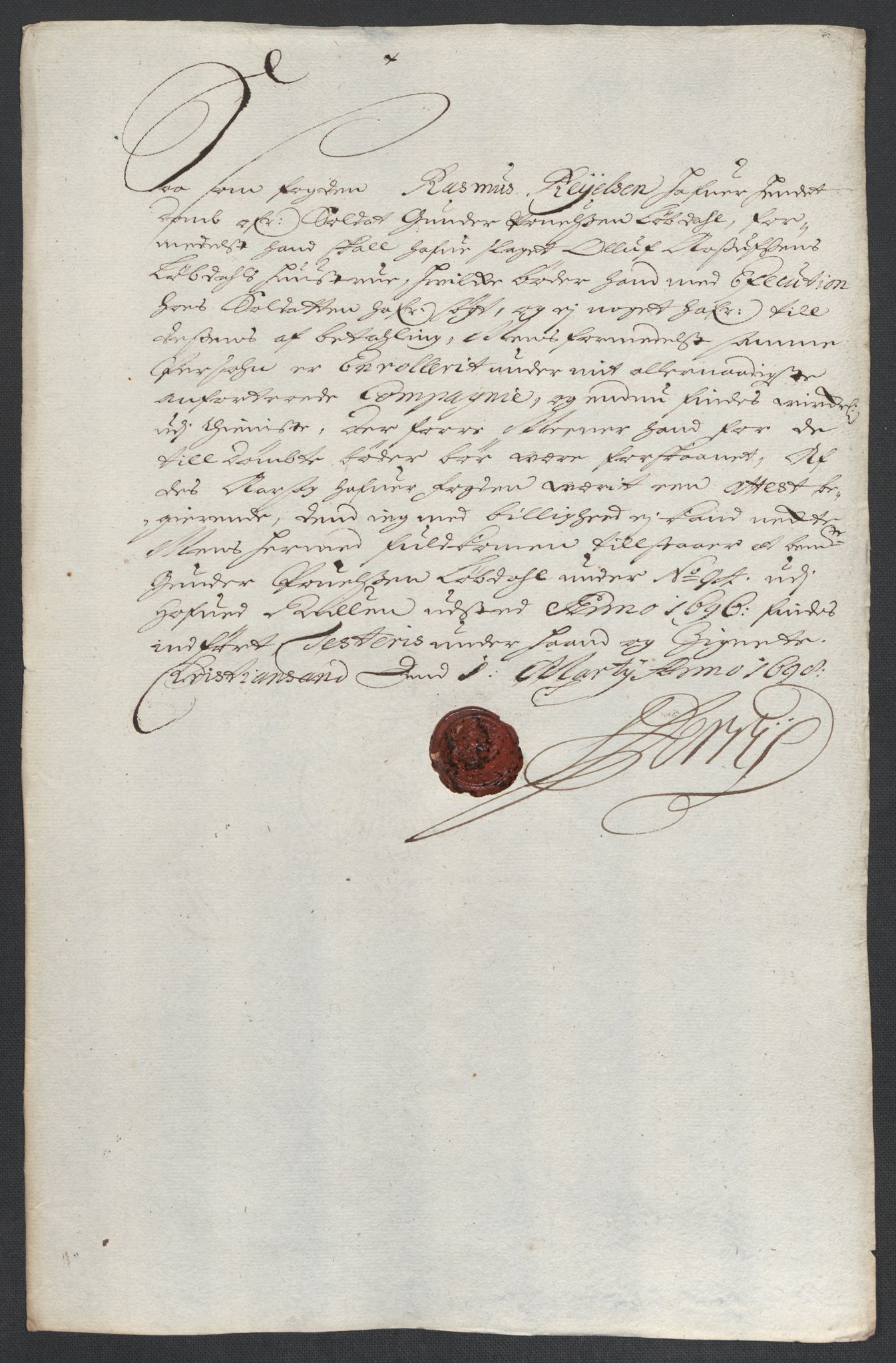 Rentekammeret inntil 1814, Reviderte regnskaper, Fogderegnskap, AV/RA-EA-4092/R40/L2445: Fogderegnskap Råbyggelag, 1697-1699, p. 43