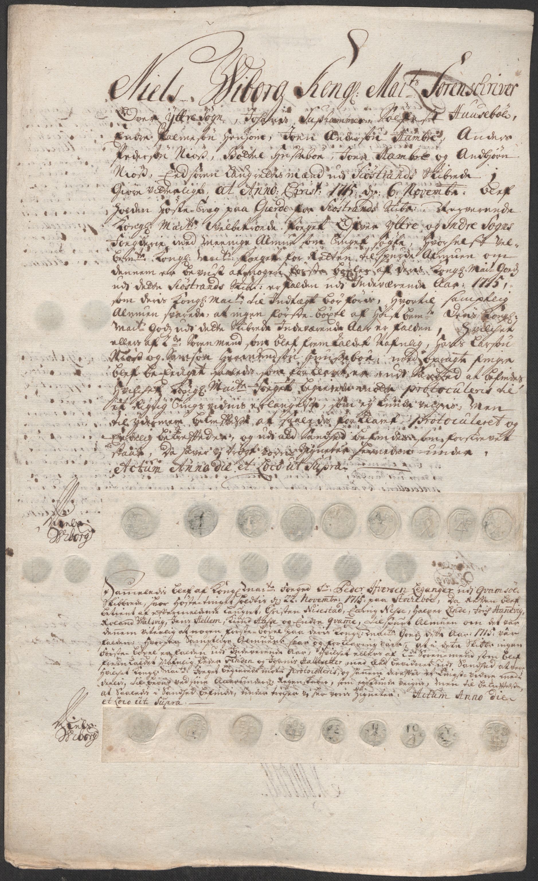 Rentekammeret inntil 1814, Reviderte regnskaper, Fogderegnskap, AV/RA-EA-4092/R52/L3320: Fogderegnskap Sogn, 1715-1716, p. 60