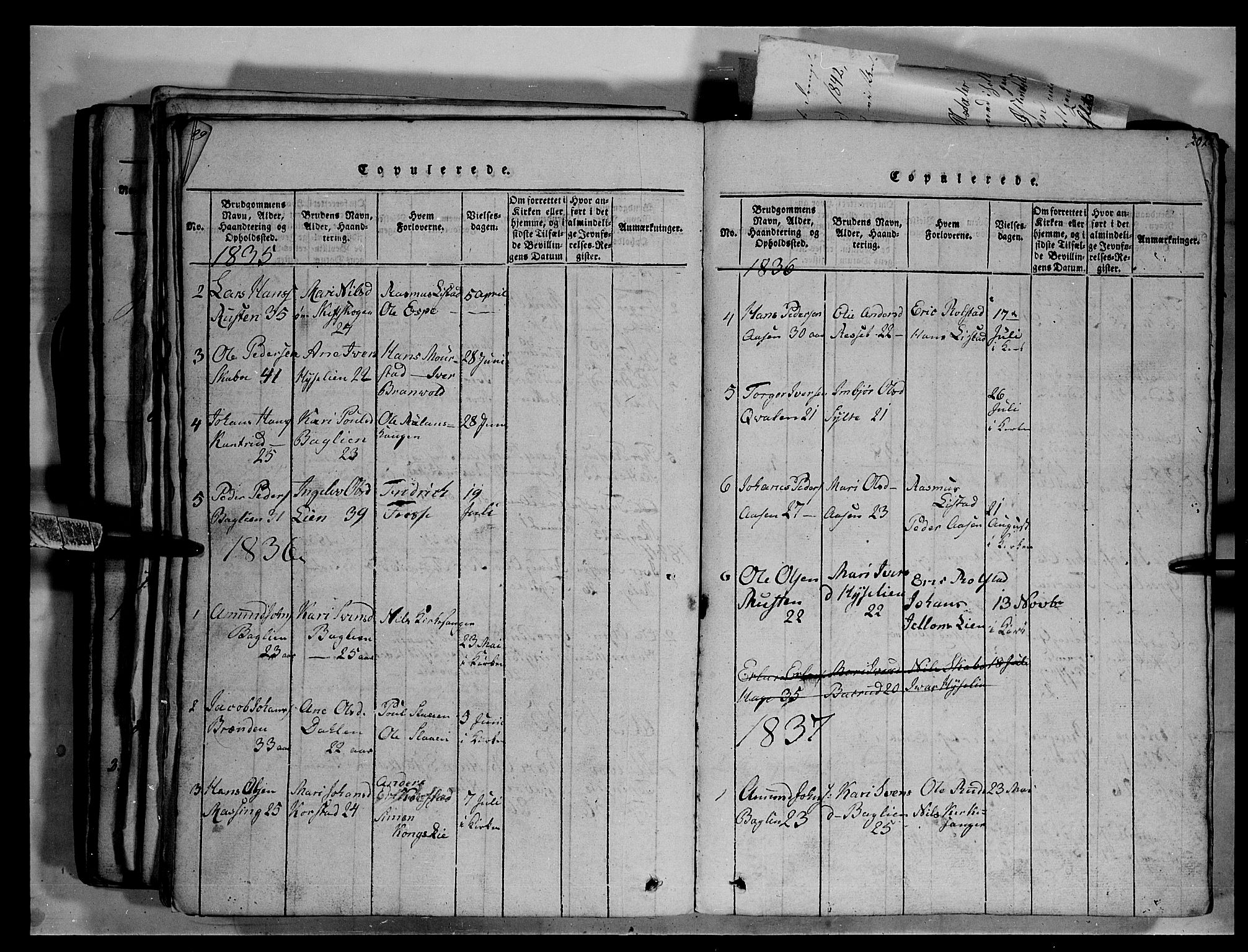 Fron prestekontor, SAH/PREST-078/H/Ha/Hab/L0003: Parish register (copy) no. 3, 1816-1850, p. 200