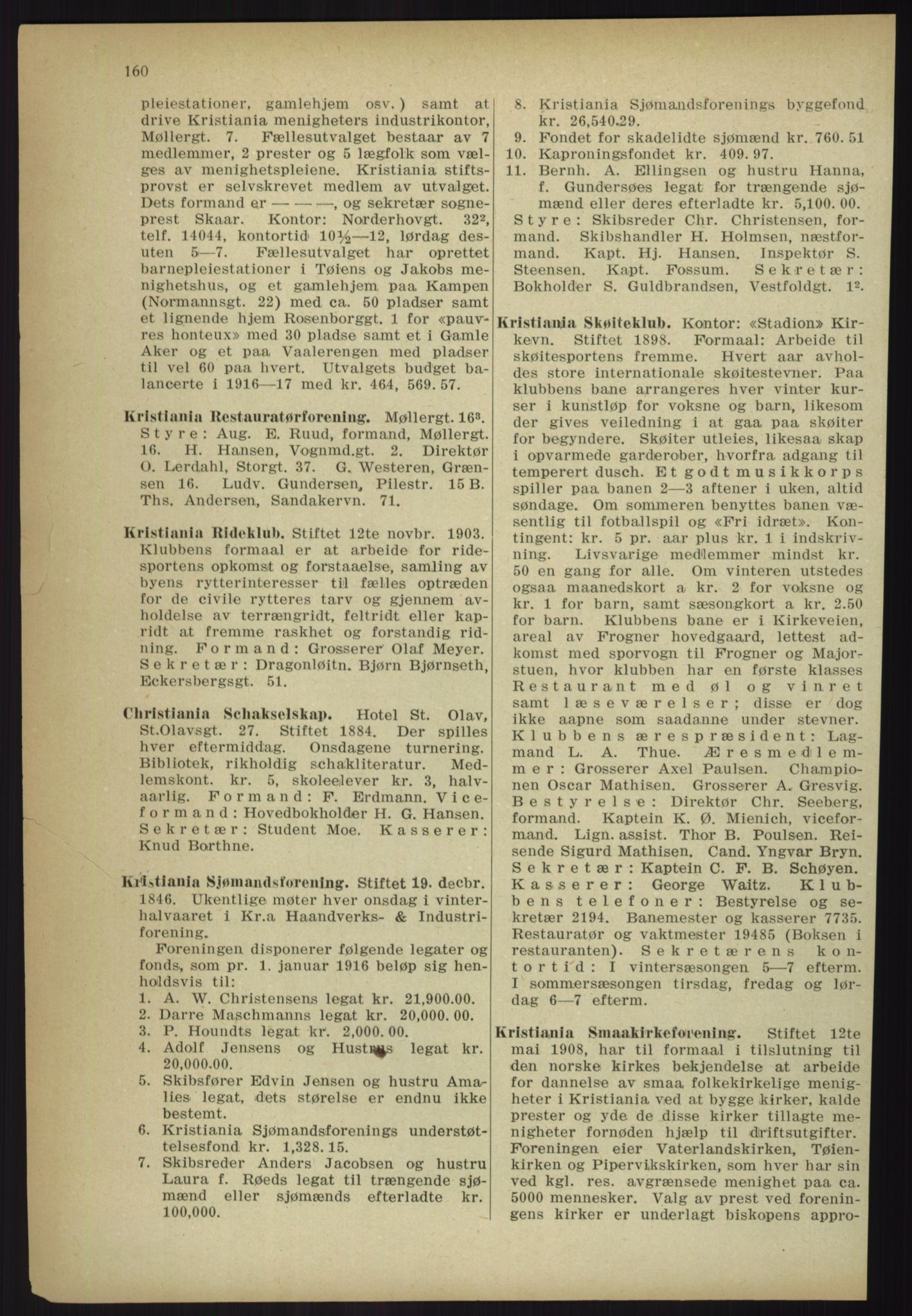 Kristiania/Oslo adressebok, PUBL/-, 1918, p. 173