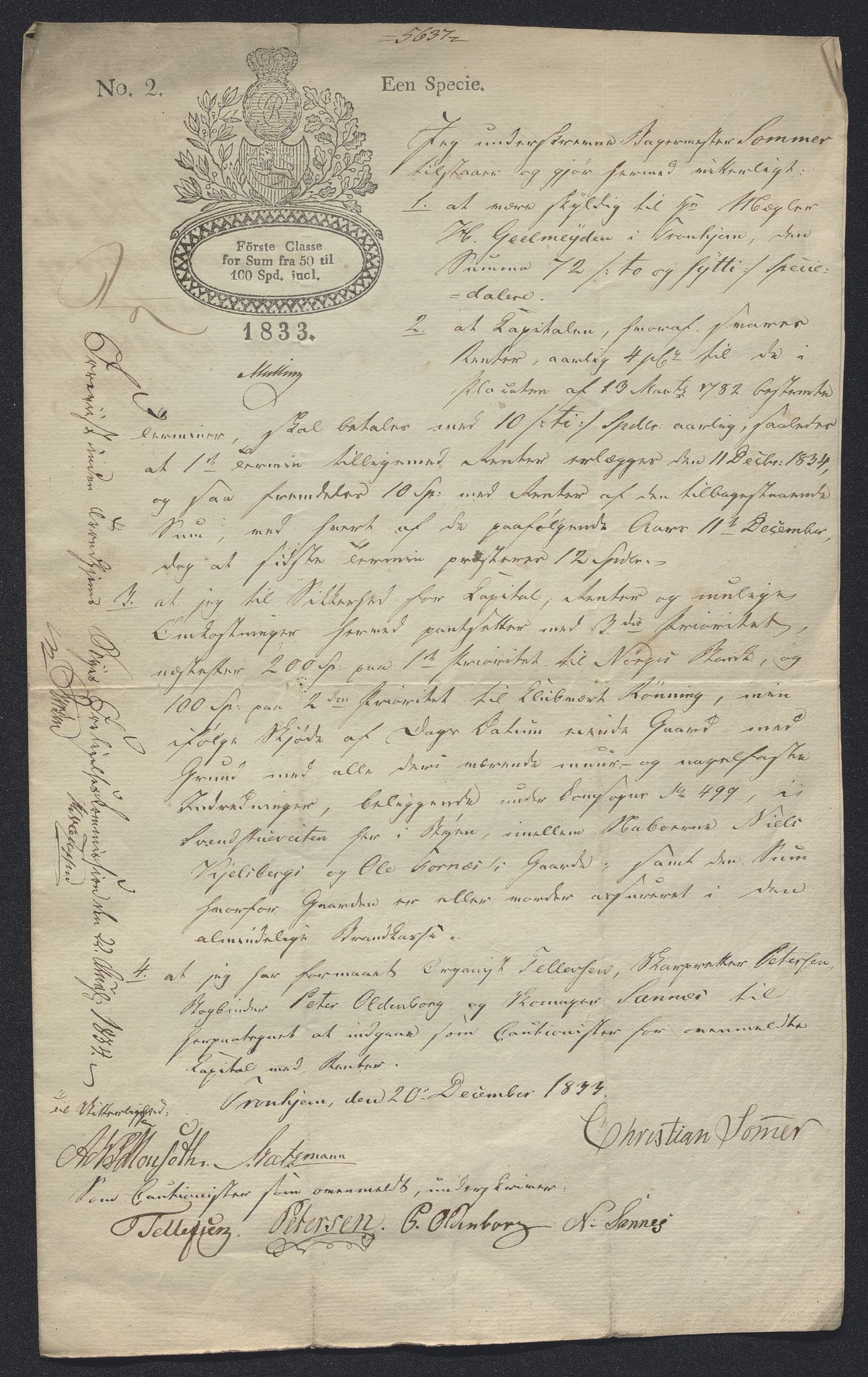 Tellefsen, Johan Christian, AV/RA-PA-0792/Fa/L0001: --, 1738-1856, p. 259