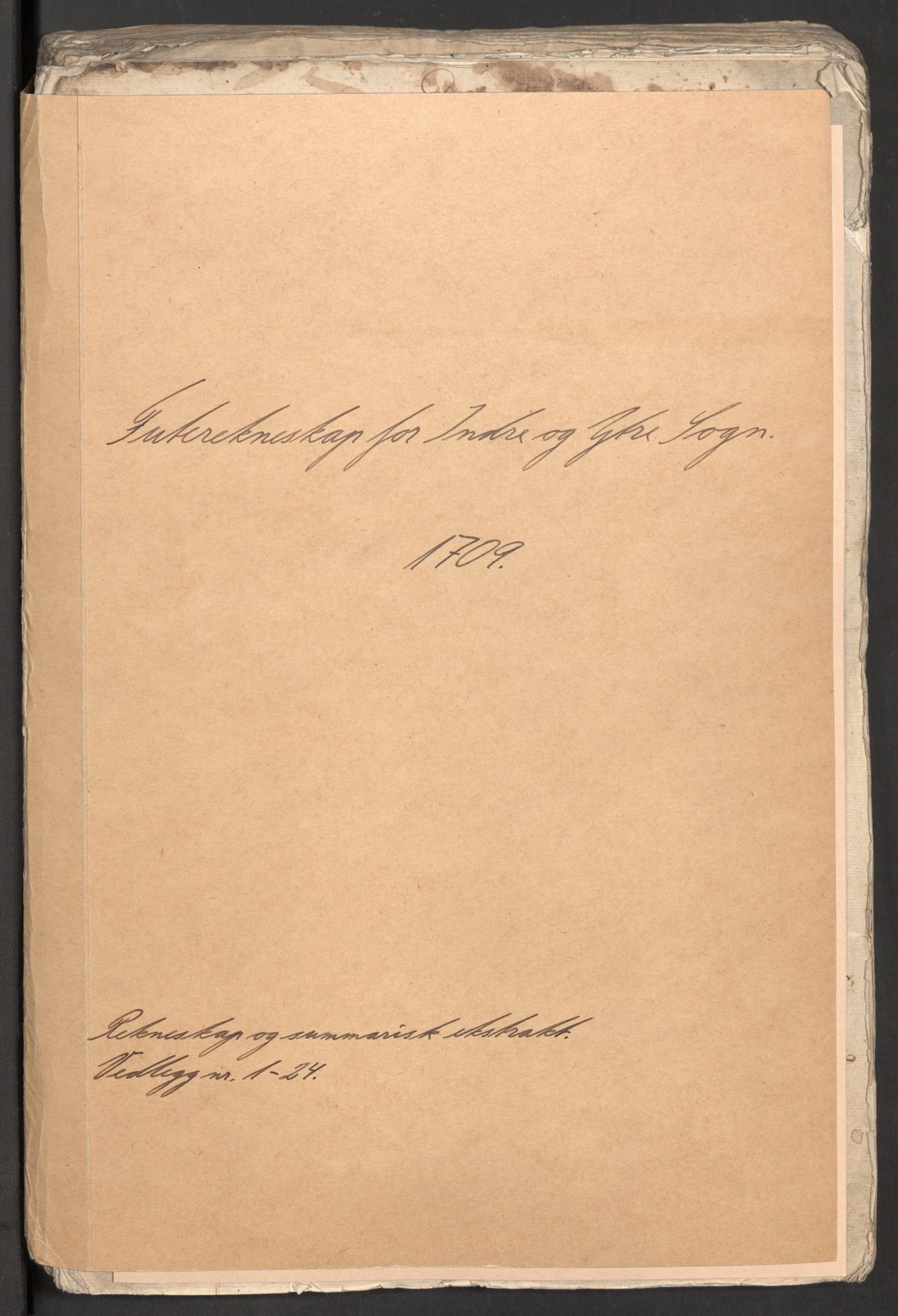 Rentekammeret inntil 1814, Reviderte regnskaper, Fogderegnskap, AV/RA-EA-4092/R52/L3316: Fogderegnskap Sogn, 1709-1710, p. 2