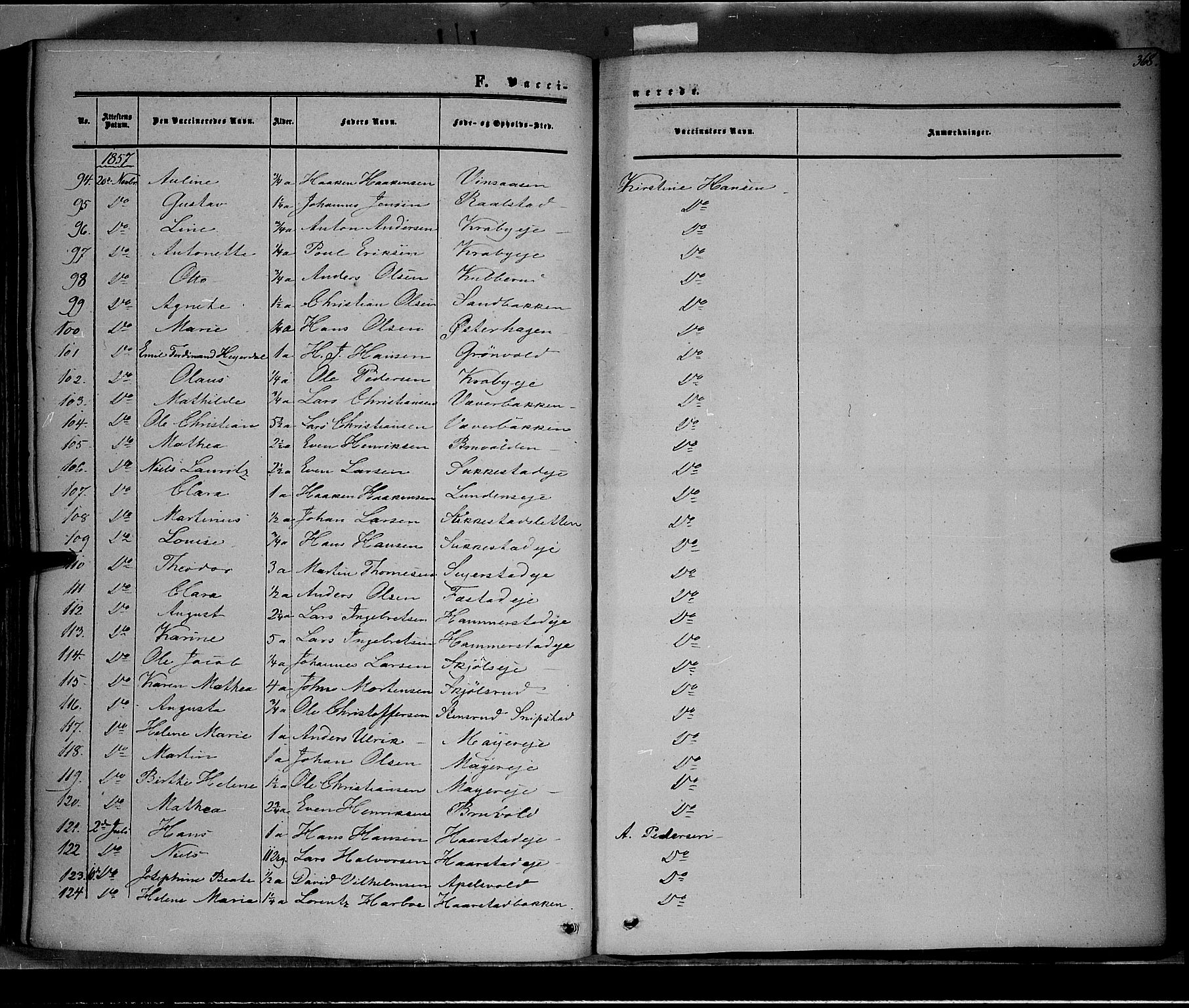 Østre Toten prestekontor, AV/SAH-PREST-104/H/Ha/Haa/L0004: Parish register (official) no. 4, 1857-1865, p. 368