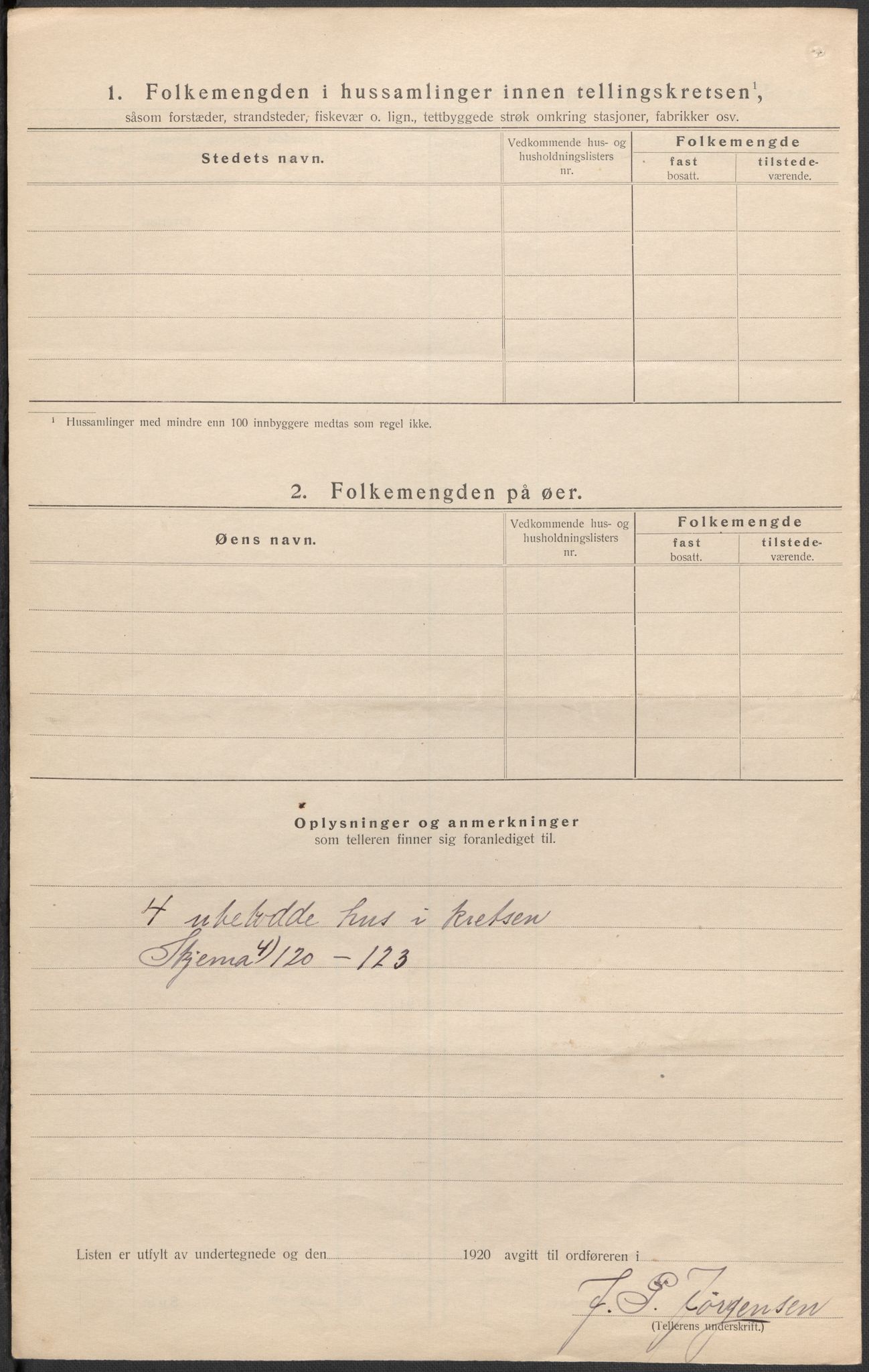 SAKO, 1920 census for Brunlanes, 1920, p. 13