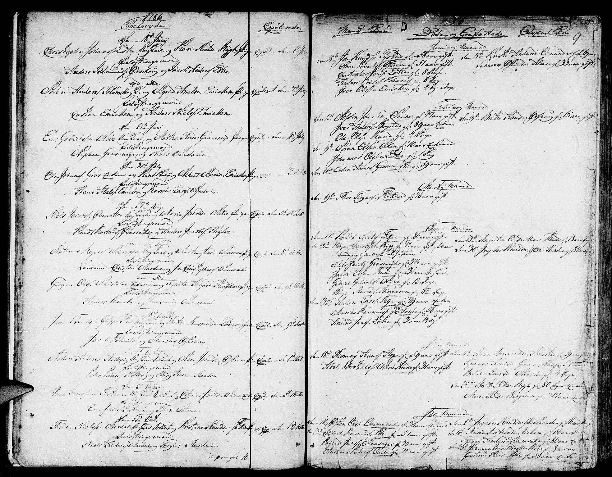 Gloppen sokneprestembete, SAB/A-80101/H/Haa/Haaa/L0005: Parish register (official) no. A 5, 1785-1815, p. 9