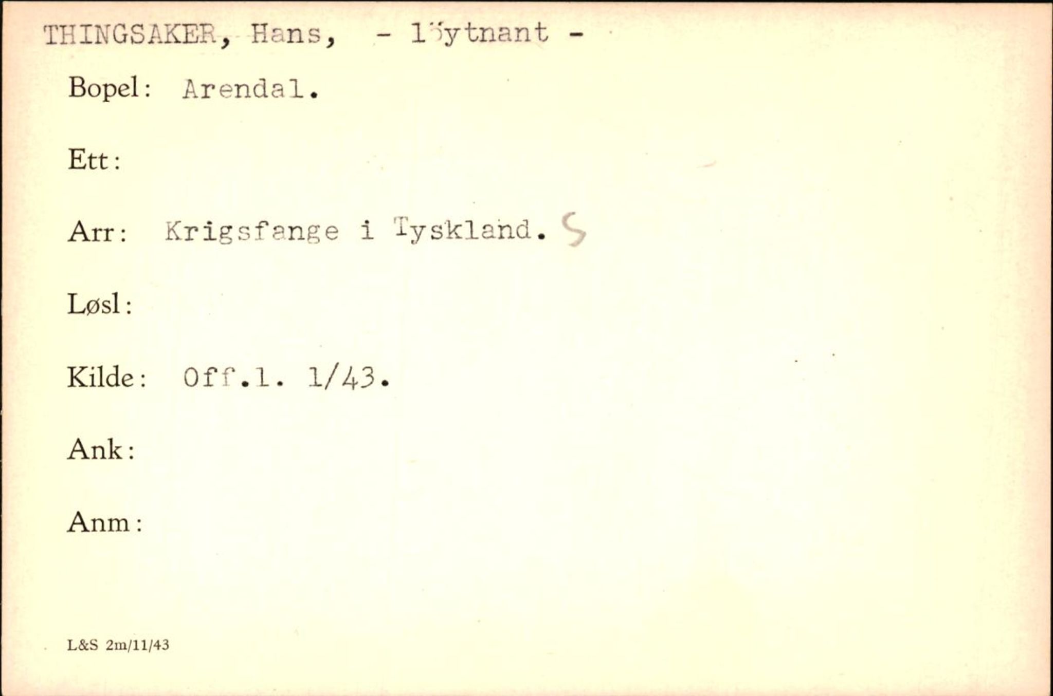 Forsvaret, Forsvarets krigshistoriske avdeling, AV/RA-RAFA-2017/Y/Yf/L0200: II-C-11-2102  -  Norske krigsfanger i Tyskland, 1940-1945, p. 1048