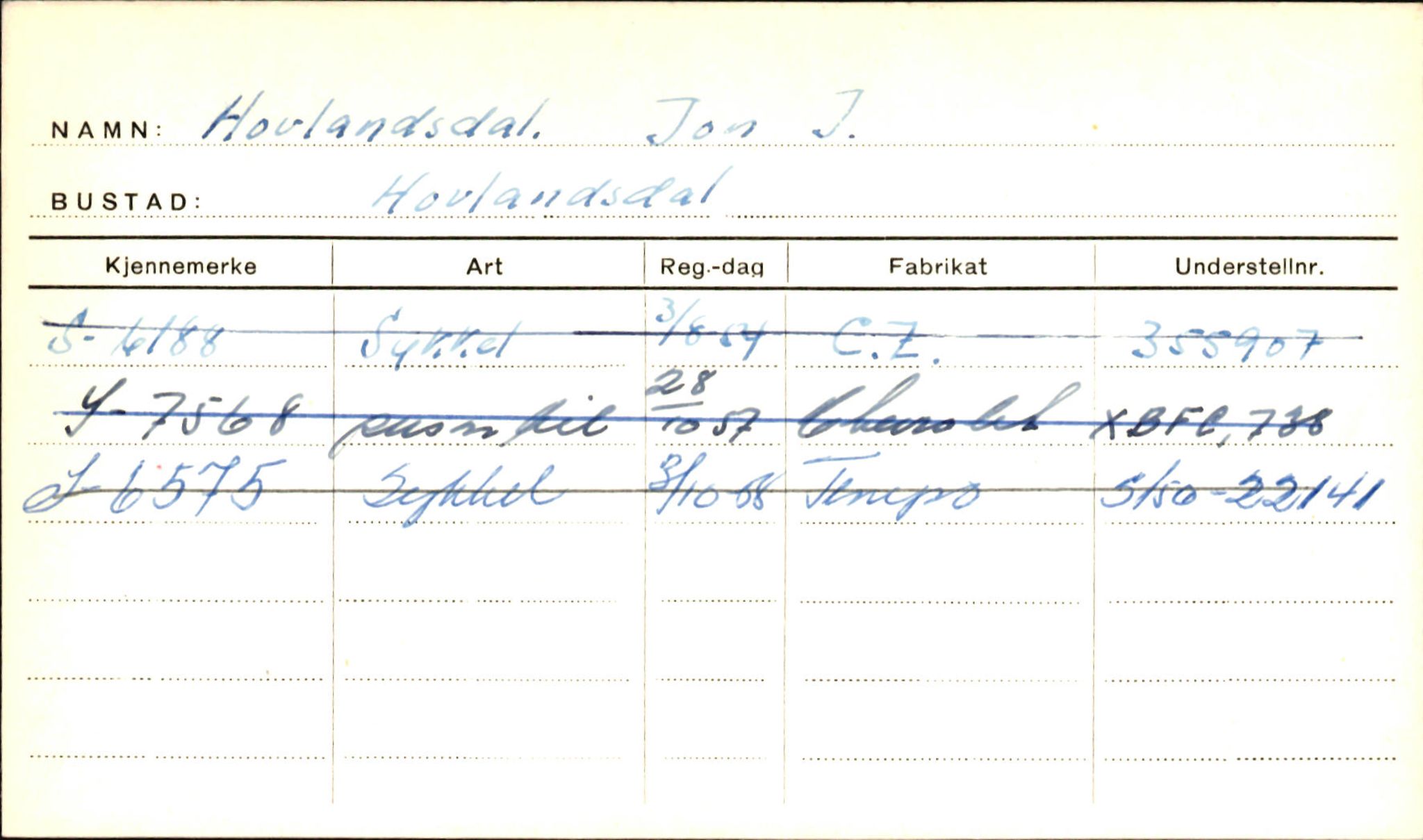 Statens vegvesen, Sogn og Fjordane vegkontor, AV/SAB-A-5301/4/F/L0001A: Eigarregister Fjordane til 1.6.1961, 1930-1961, p. 732