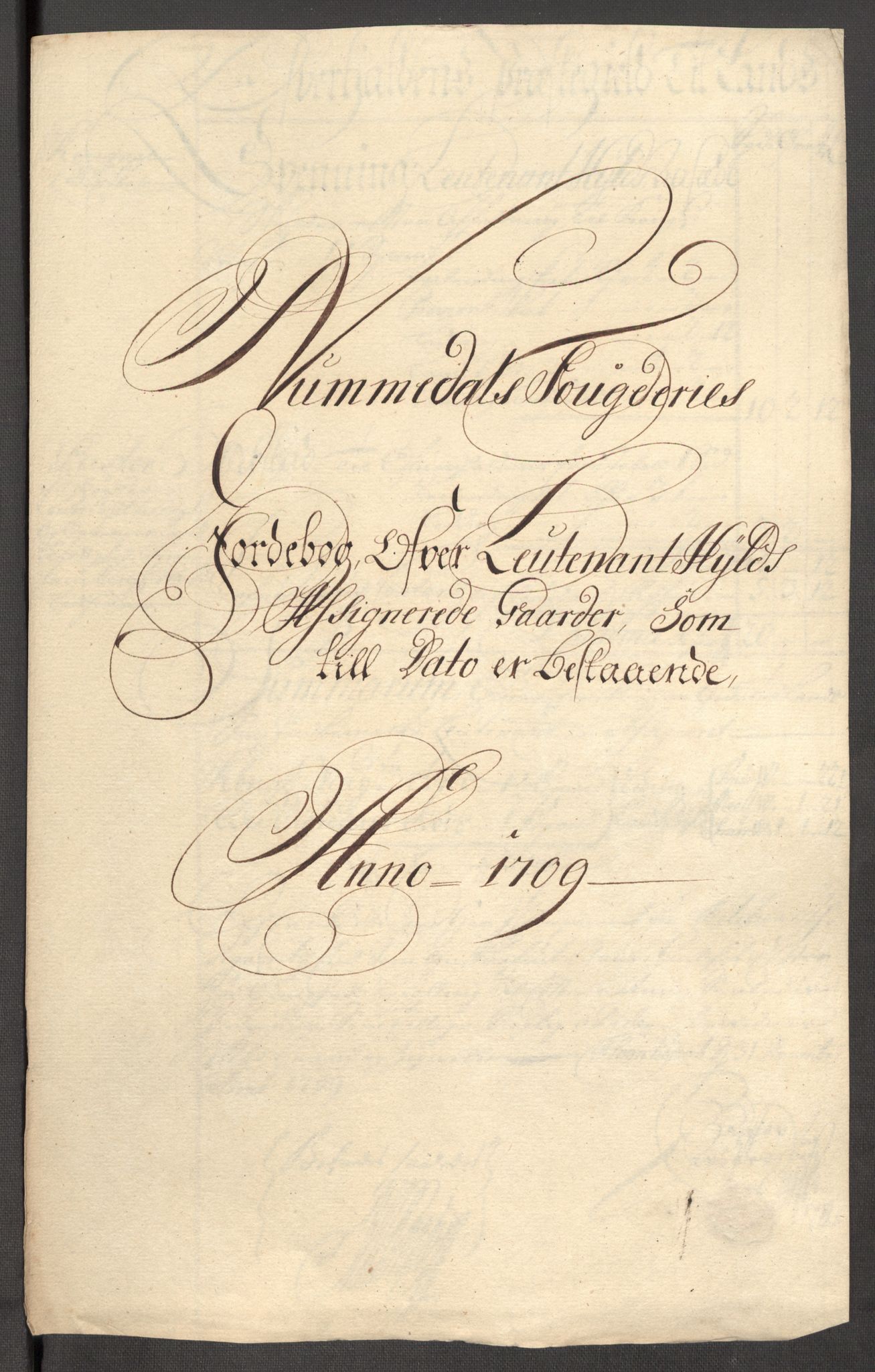 Rentekammeret inntil 1814, Reviderte regnskaper, Fogderegnskap, RA/EA-4092/R64/L4431: Fogderegnskap Namdal, 1709-1710, p. 160