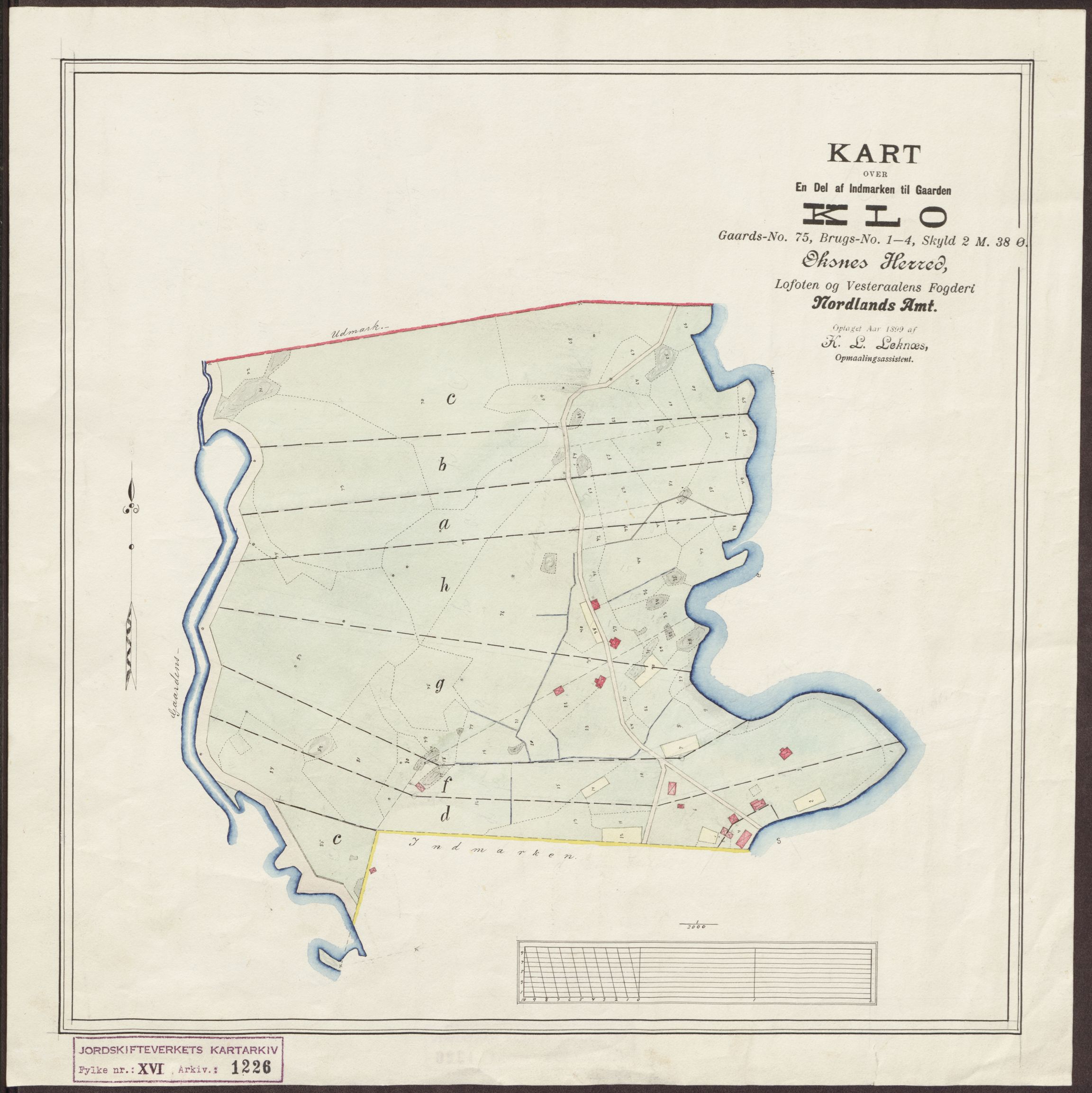 Jordskifteverkets kartarkiv, AV/RA-S-3929/T, 1859-1988, p. 1395