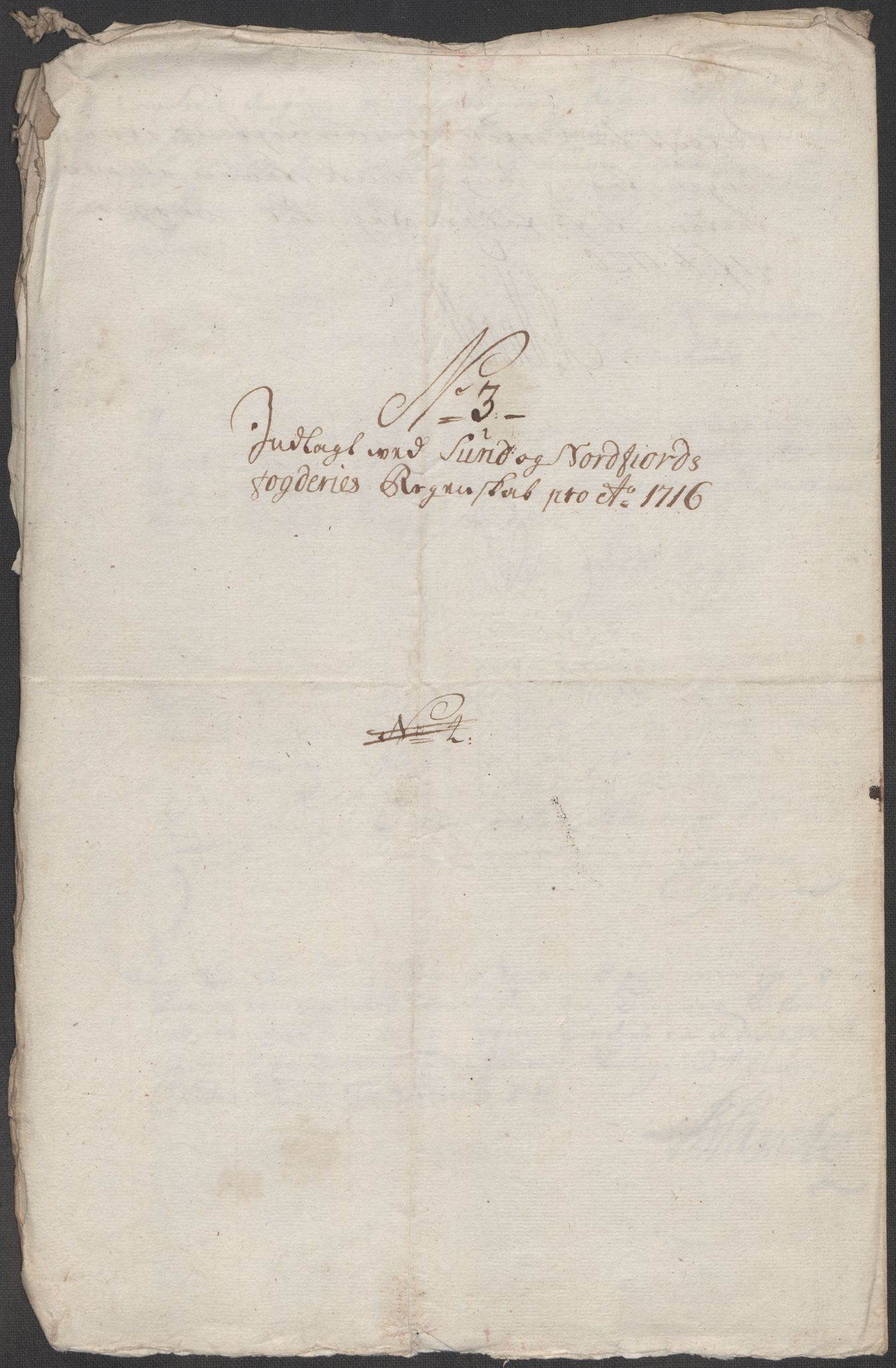 Rentekammeret inntil 1814, Reviderte regnskaper, Fogderegnskap, AV/RA-EA-4092/R53/L3440: Fogderegnskap Sunn- og Nordfjord, 1716, p. 48