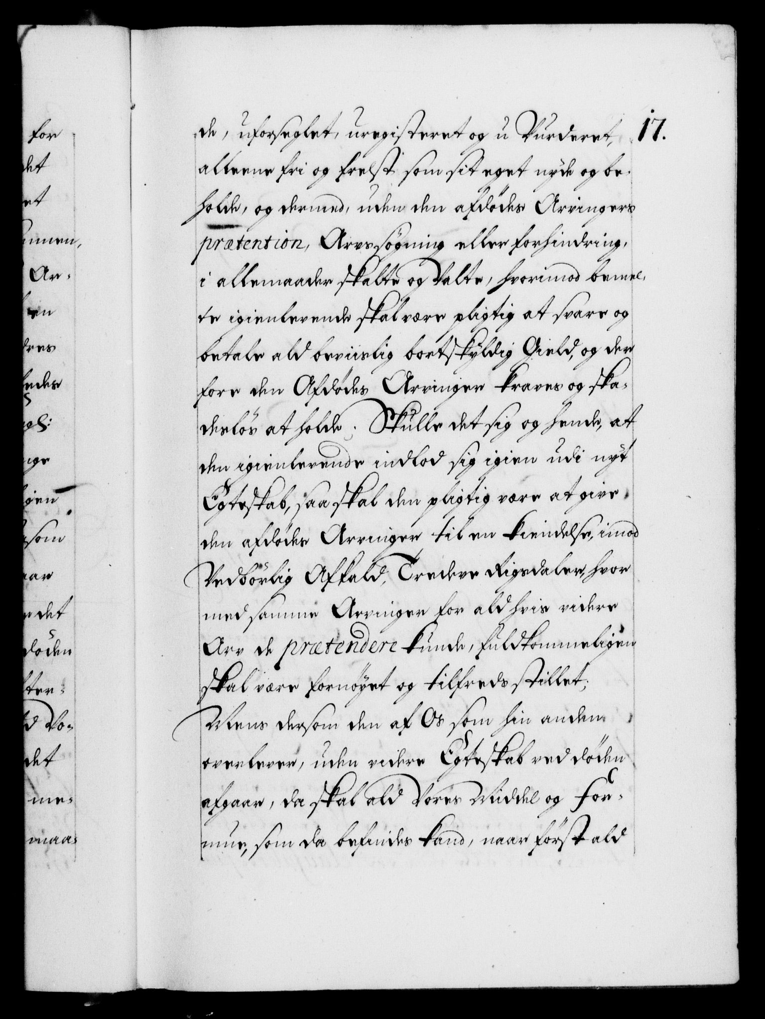 Danske Kanselli 1572-1799, RA/EA-3023/F/Fc/Fca/Fcaa/L0023: Norske registre, 1720-1722, p. 17a