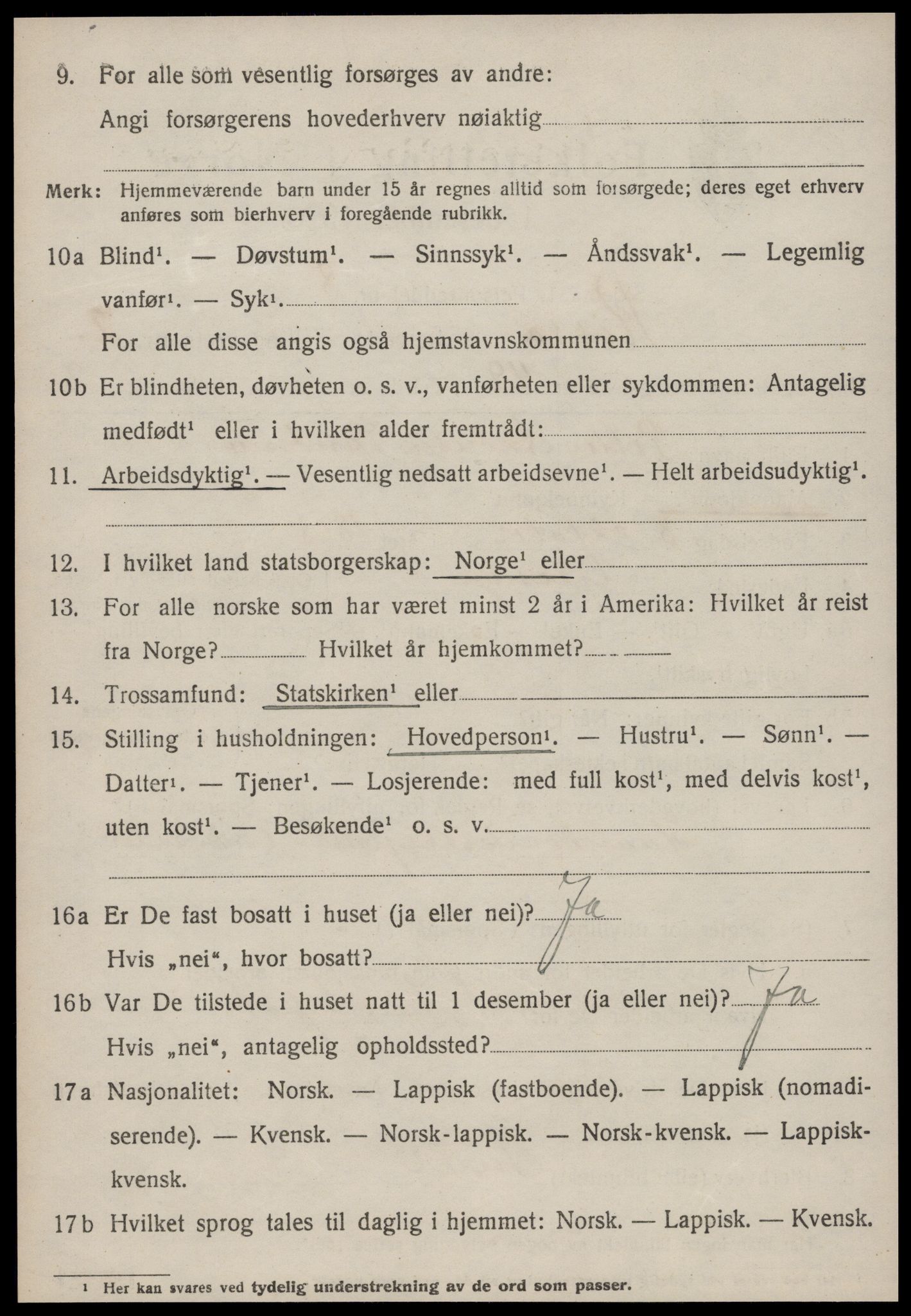 SAT, 1920 census for Rissa, 1920, p. 2268