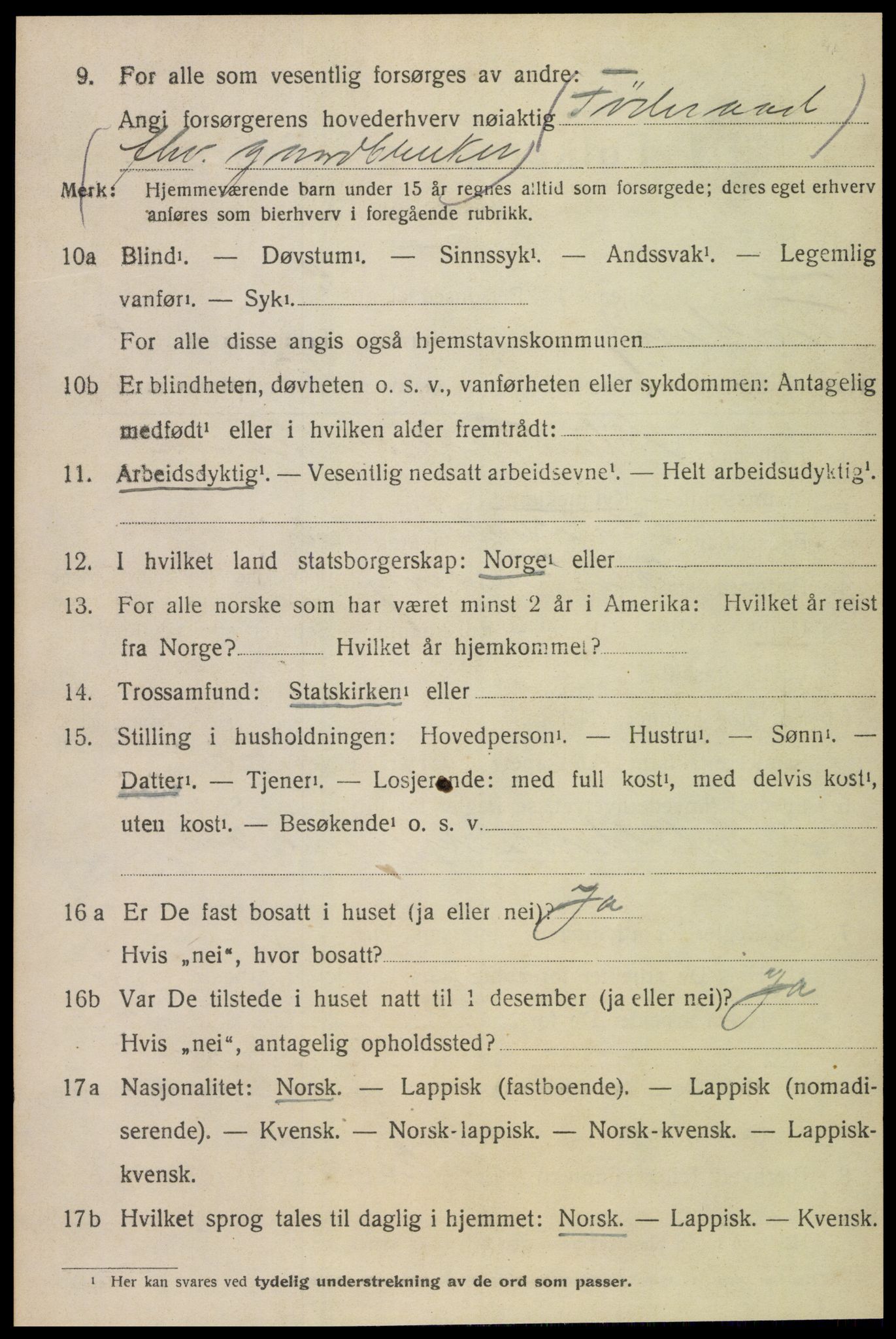 SAT, 1920 census for Inderøy, 1920, p. 6042