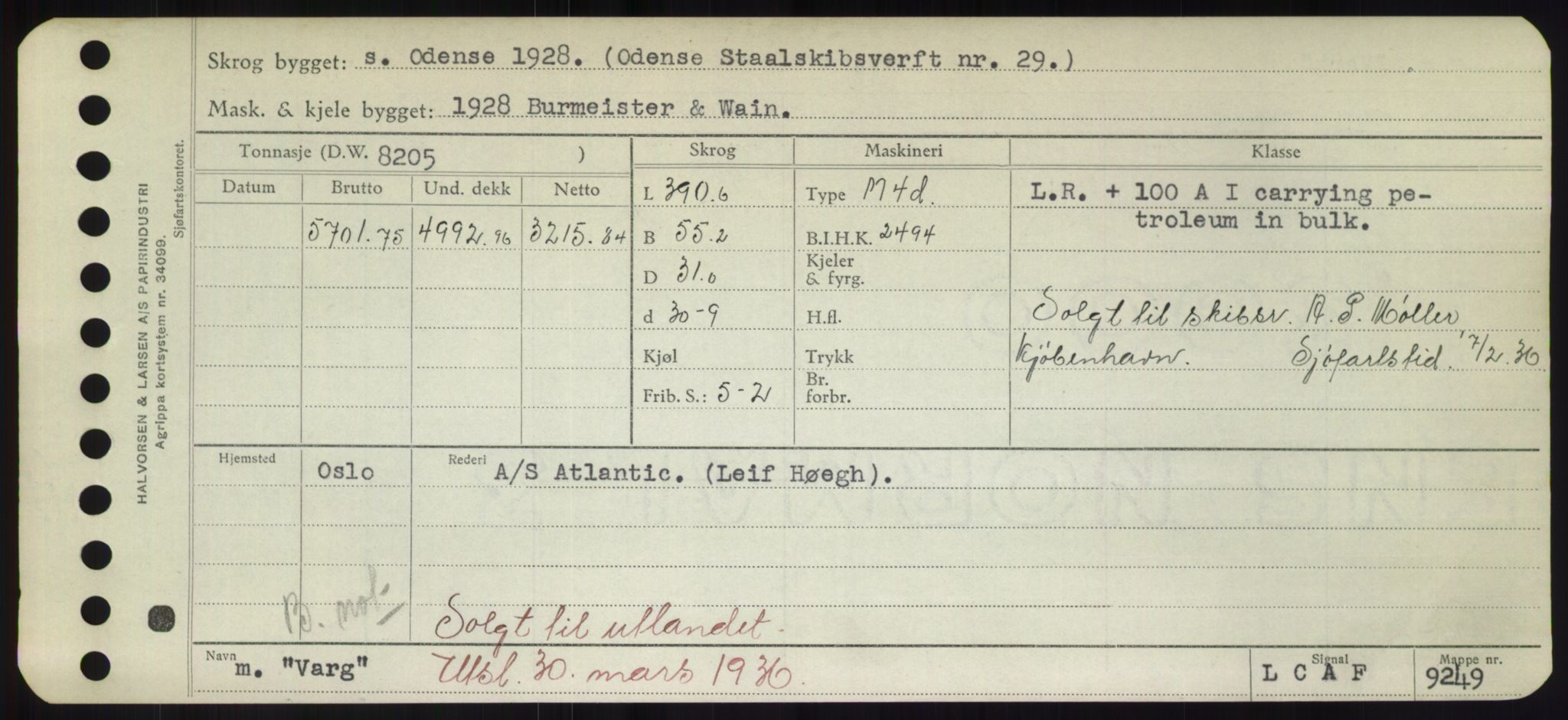 Sjøfartsdirektoratet med forløpere, Skipsmålingen, AV/RA-S-1627/H/Hd/L0040: Fartøy, U-Ve, p. 371