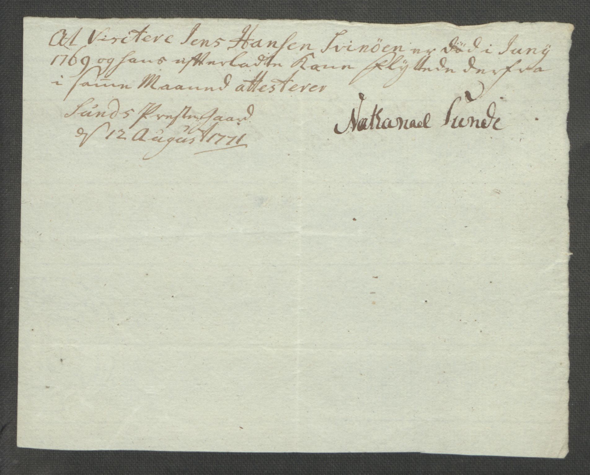 Rentekammeret inntil 1814, Reviderte regnskaper, Fogderegnskap, AV/RA-EA-4092/R51/L3303: Ekstraskatten Nordhordland og Voss, 1762-1772, p. 414