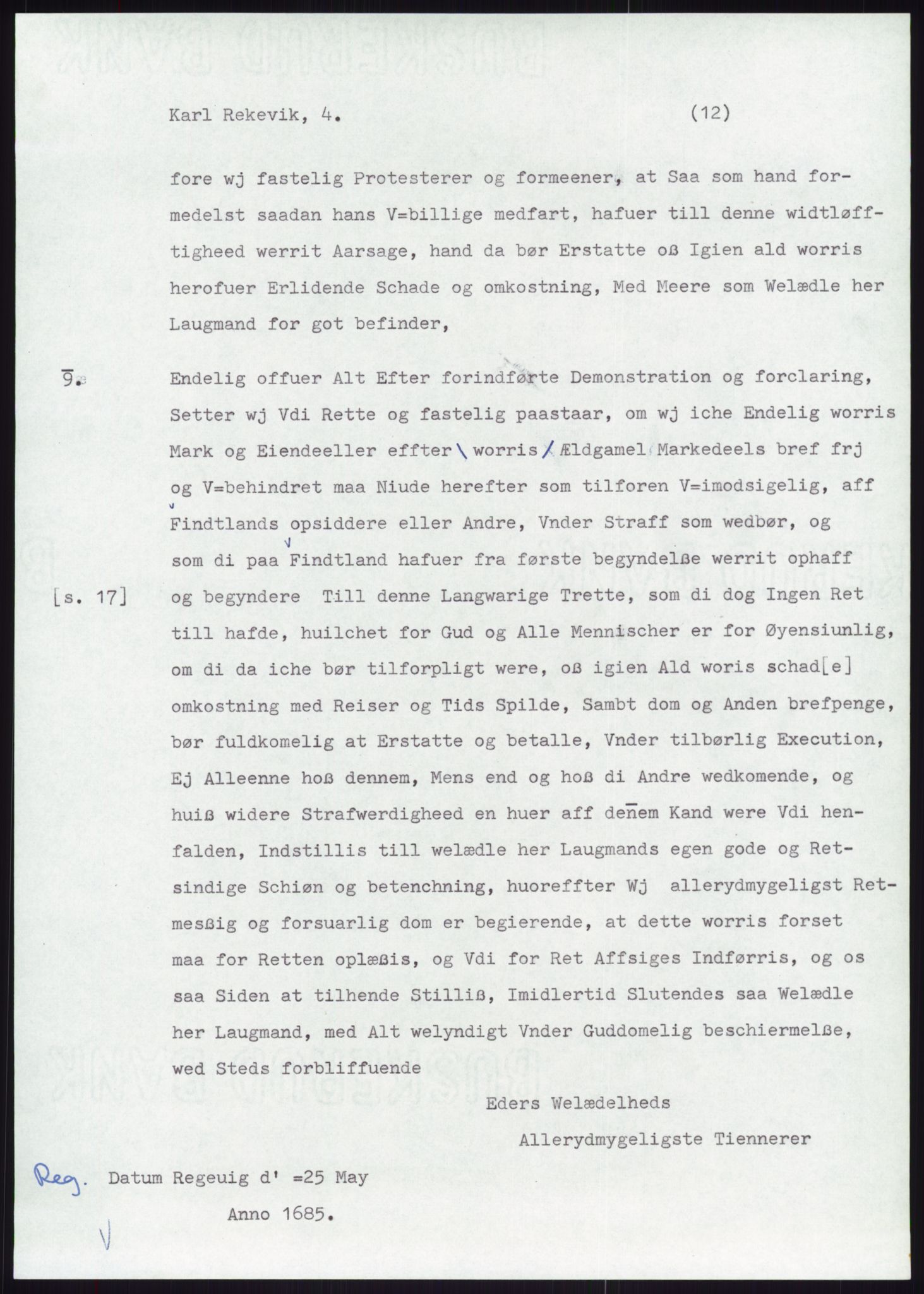 Samlinger til kildeutgivelse, Diplomavskriftsamlingen, AV/RA-EA-4053/H/Ha, p. 2429