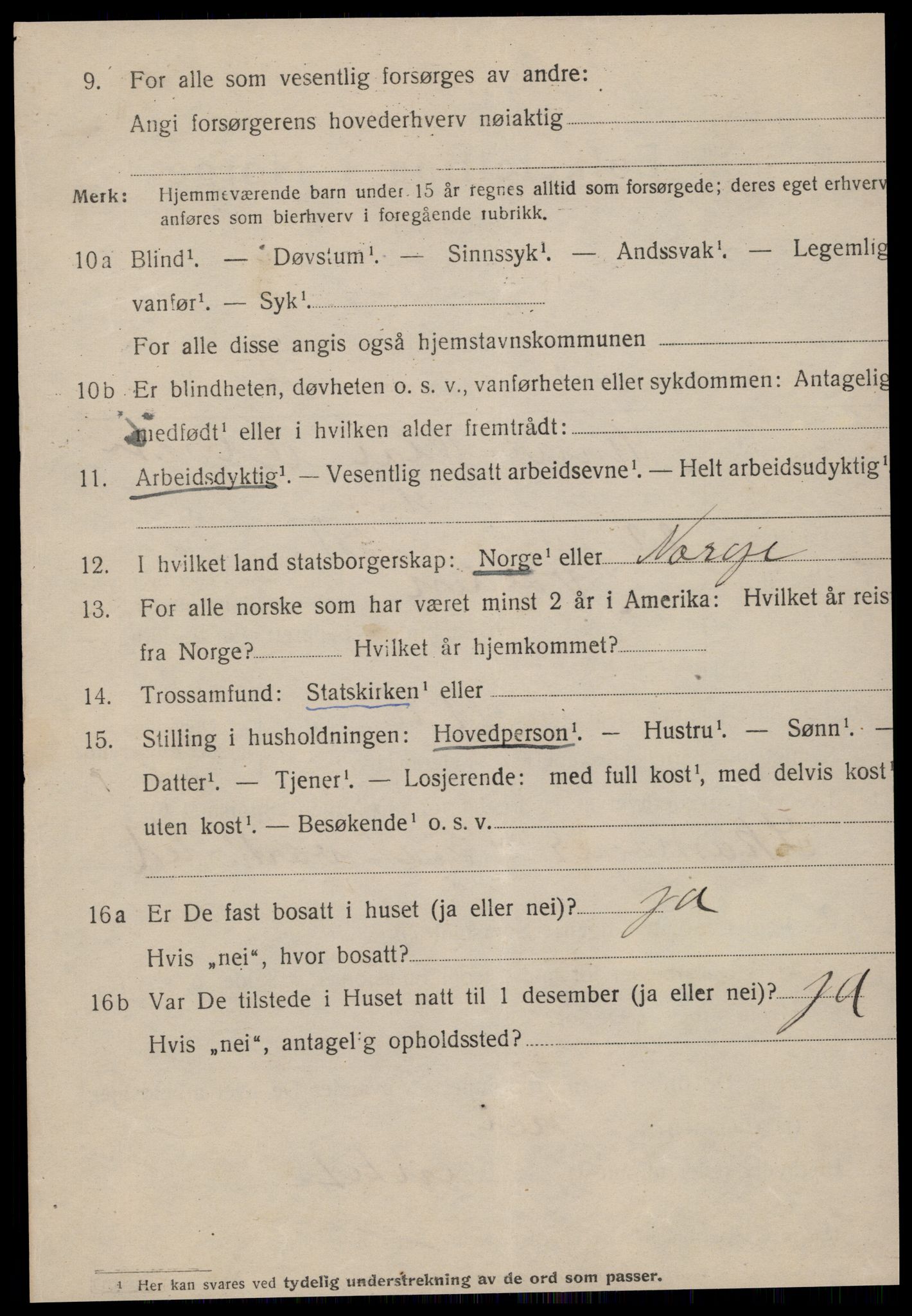 SAT, 1920 census for Ålesund, 1920, p. 19029