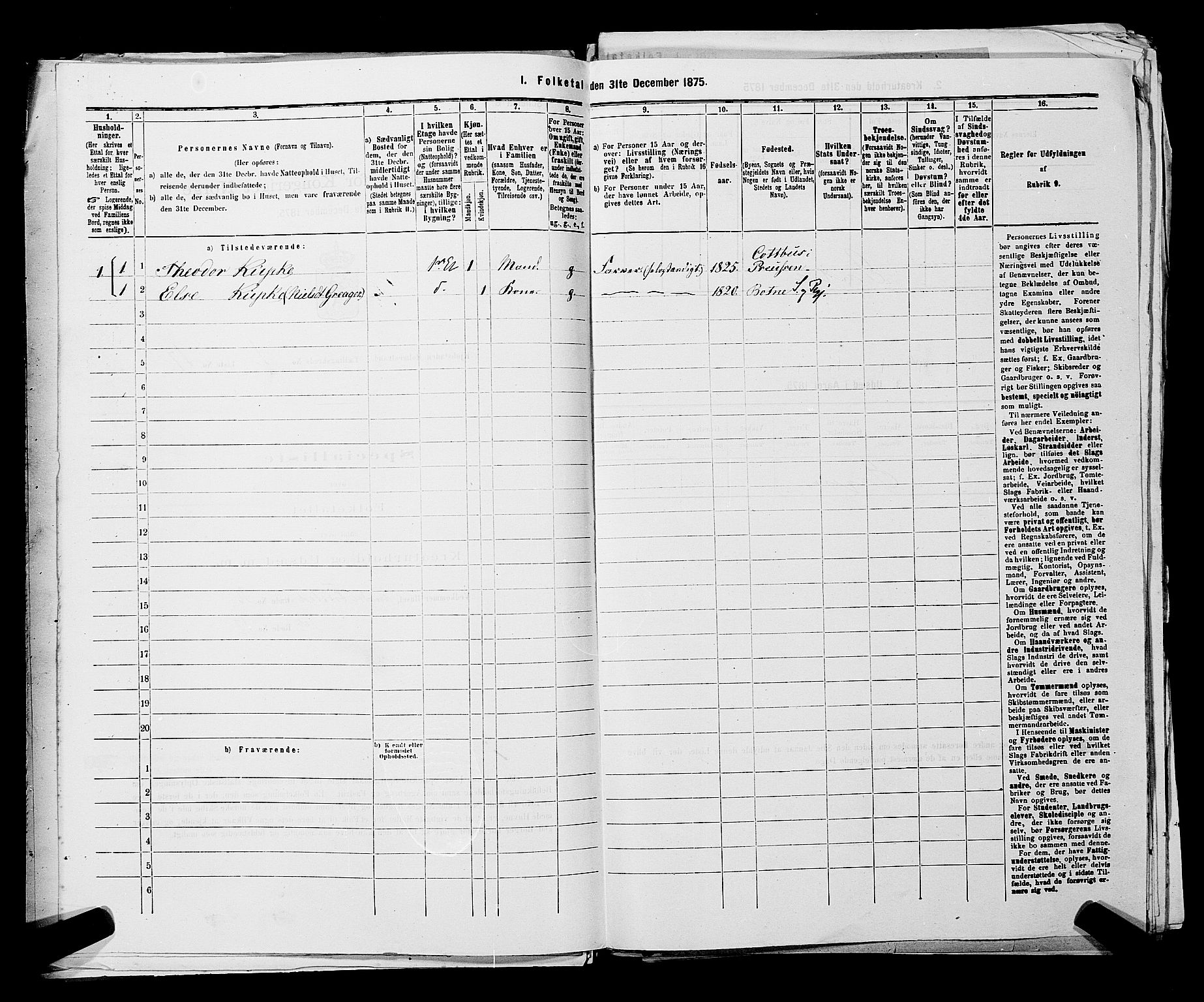 SAKO, 1875 census for 0702P Holmestrand, 1875, p. 113