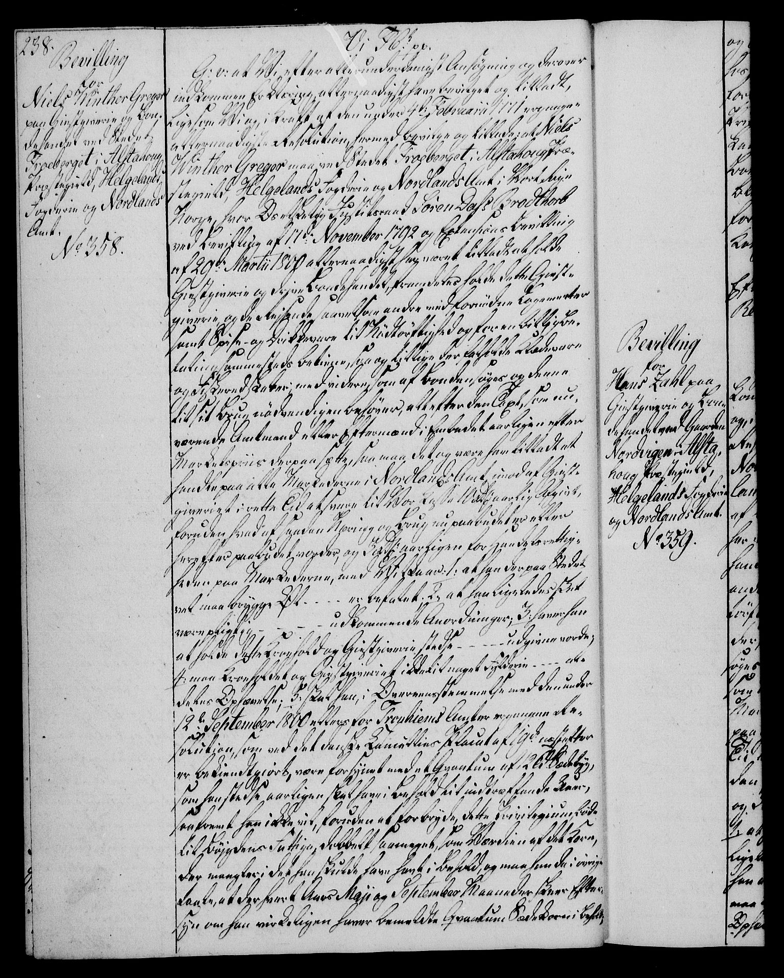 Rentekammeret, Kammerkanselliet, AV/RA-EA-3111/G/Gg/Gga/L0020: Norsk ekspedisjonsprotokoll med register (merket RK 53.20), 1811-1814, p. 238