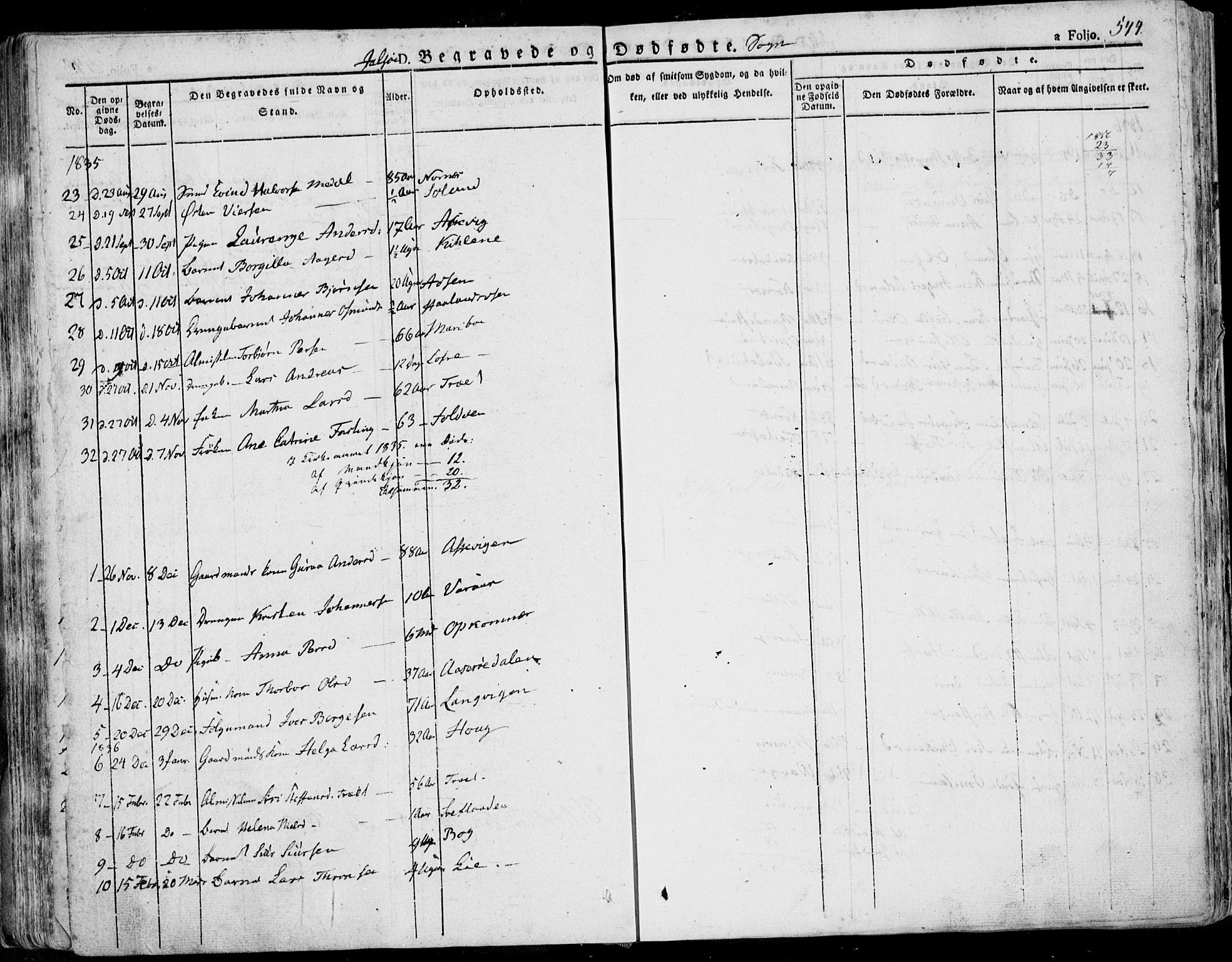 Jelsa sokneprestkontor, AV/SAST-A-101842/01/IV: Parish register (official) no. A 6.2, 1828-1853, p. 544