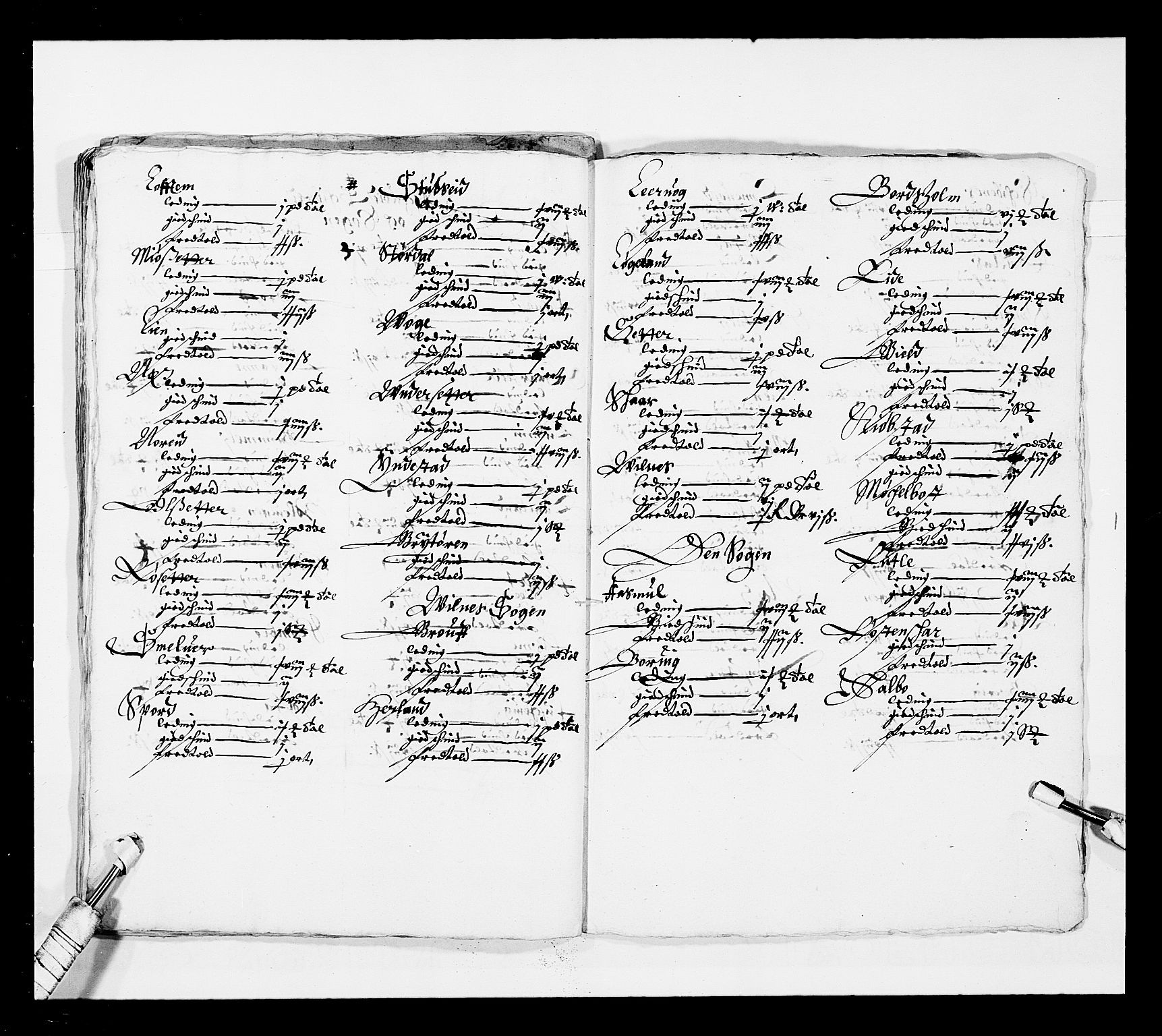 Stattholderembetet 1572-1771, RA/EA-2870/Ek/L0025/0001: Jordebøker 1633-1658: / Jordebøker for Bergenhus len, 1645-1646, p. 178