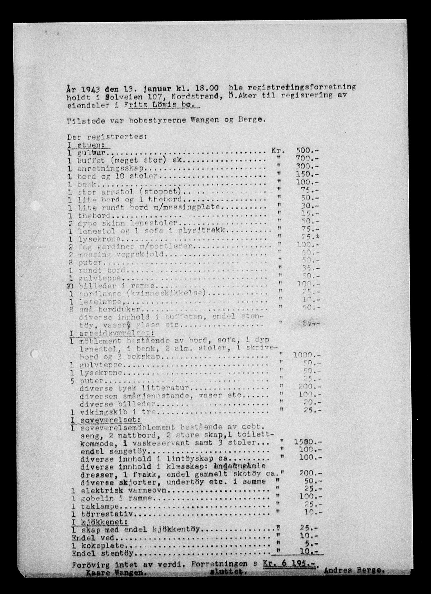 Justisdepartementet, Tilbakeføringskontoret for inndratte formuer, AV/RA-S-1564/H/Hc/Hcc/L0967: --, 1945-1947, p. 39