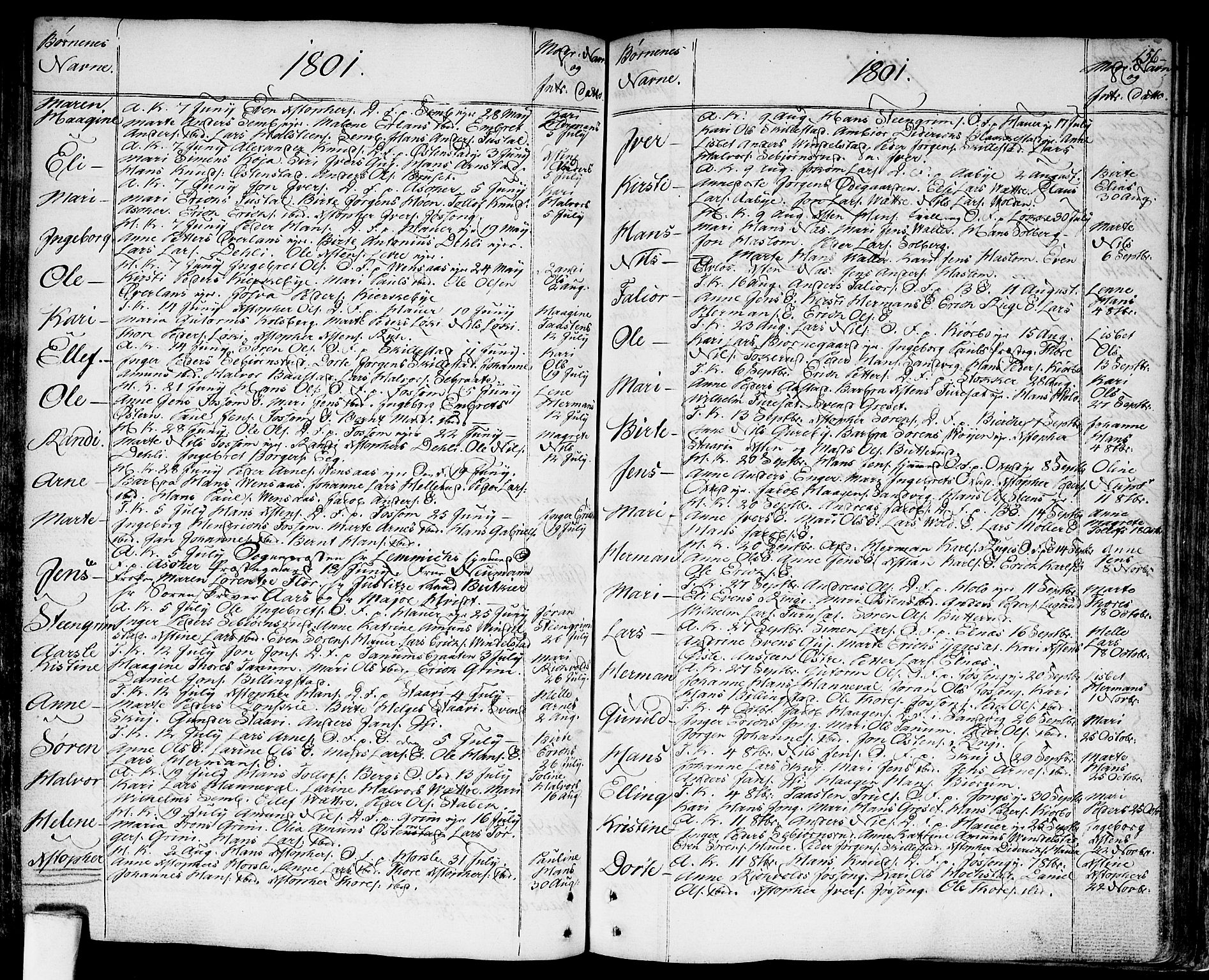 Asker prestekontor Kirkebøker, SAO/A-10256a/F/Fa/L0003: Parish register (official) no. I 3, 1767-1807, p. 156