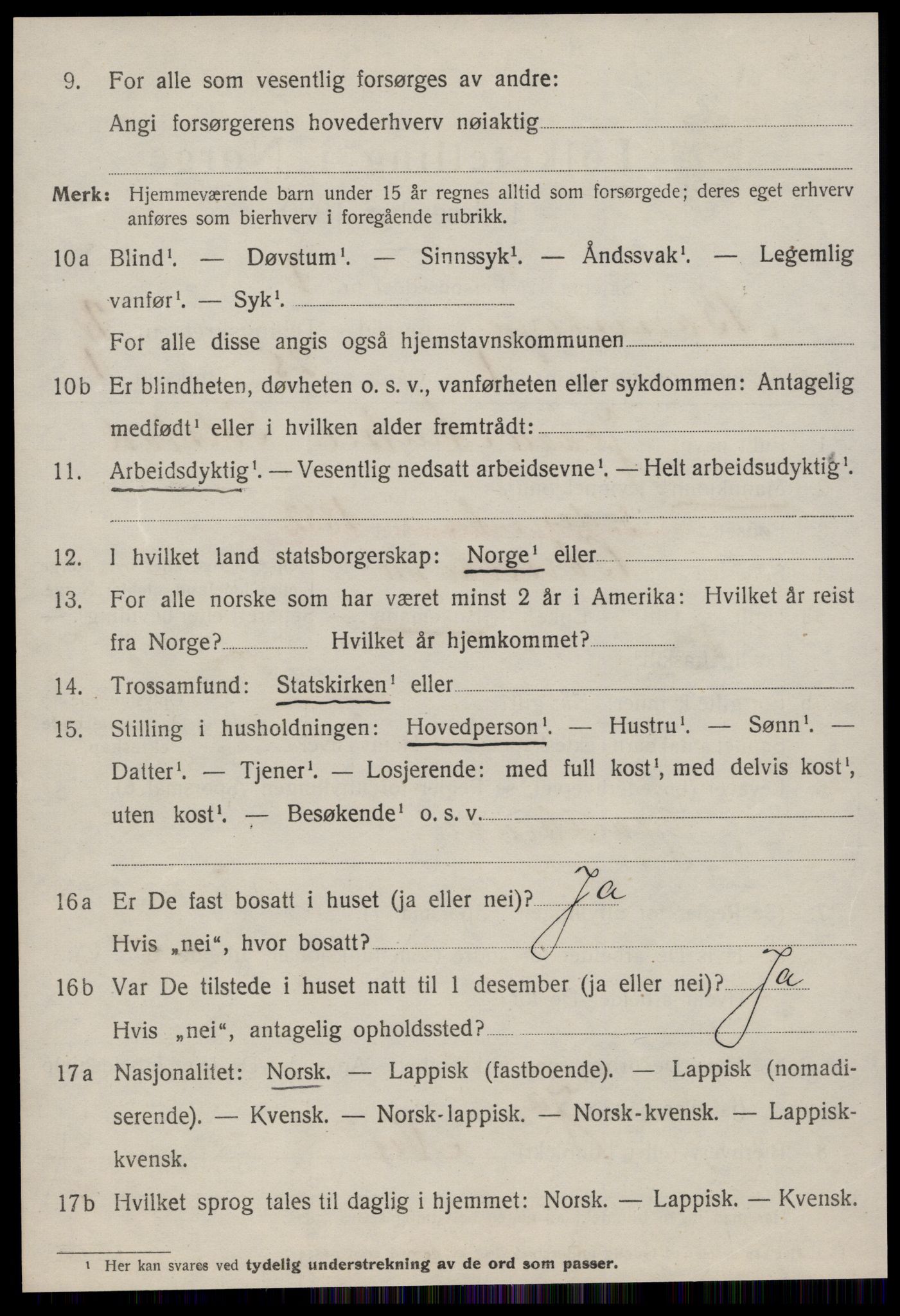 SAT, 1920 census for Børseskogn, 1920, p. 1279