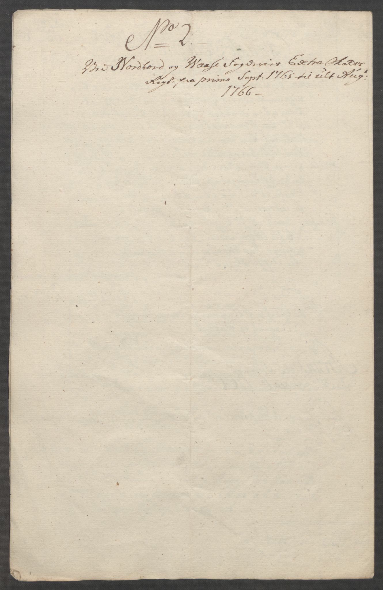 Rentekammeret inntil 1814, Reviderte regnskaper, Fogderegnskap, RA/EA-4092/R51/L3303: Ekstraskatten Nordhordland og Voss, 1762-1772, p. 124