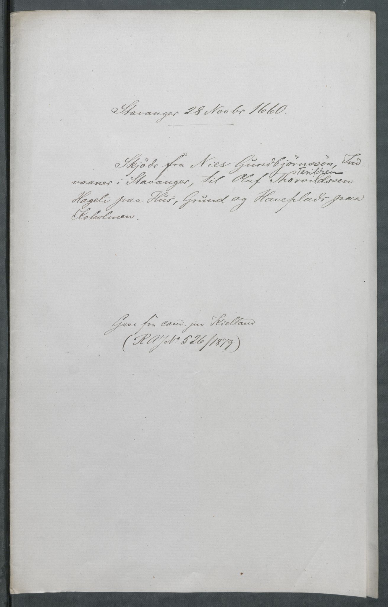 Riksarkivets diplomsamling, AV/RA-EA-5965/F02/L0168: Dokumenter, 1658-1660, p. 182