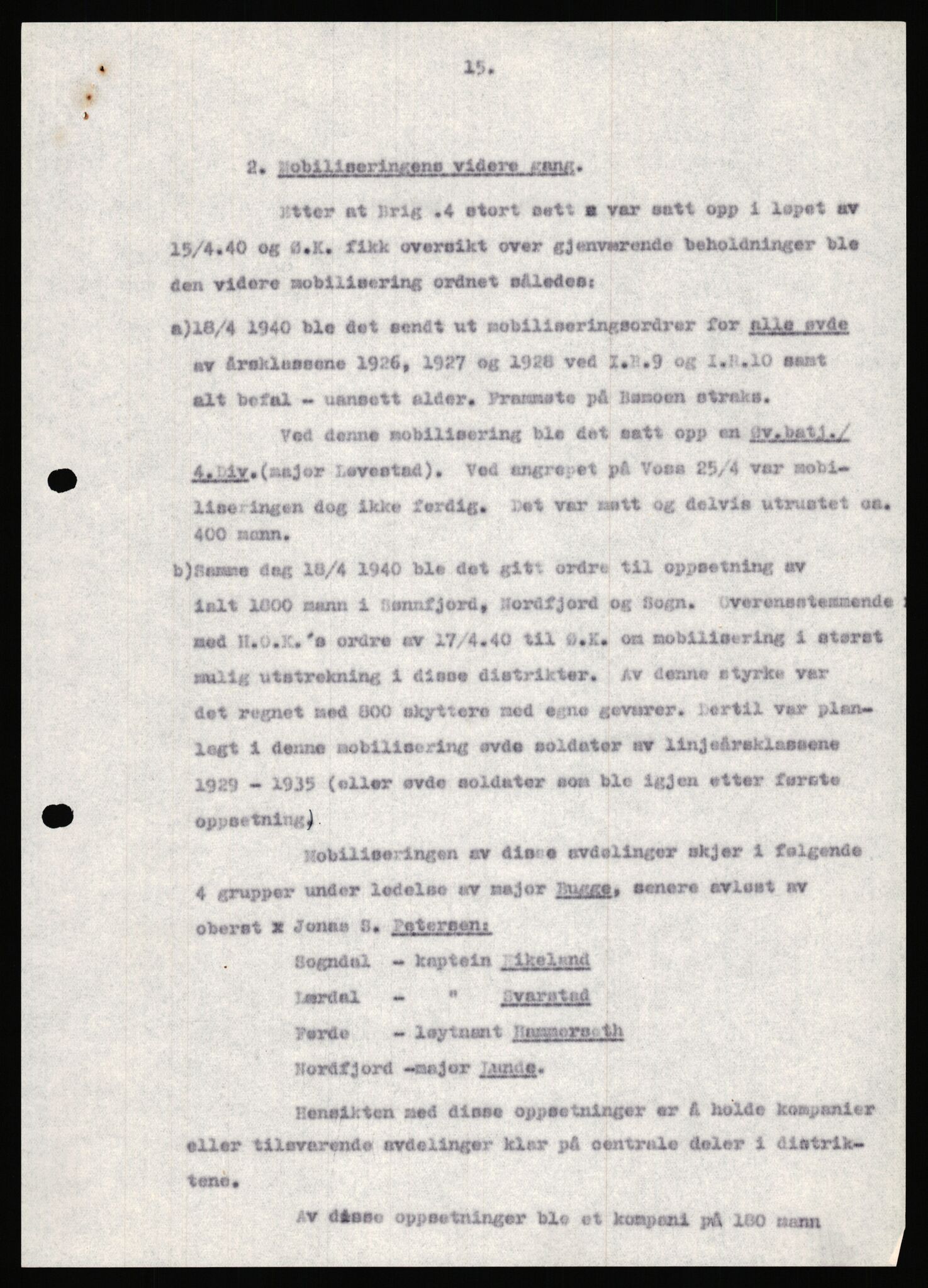 Forsvaret, Forsvarets krigshistoriske avdeling, AV/RA-RAFA-2017/Y/Ya/L0031: II-C-11-51 - Hærens overkommando, 1940, p. 479