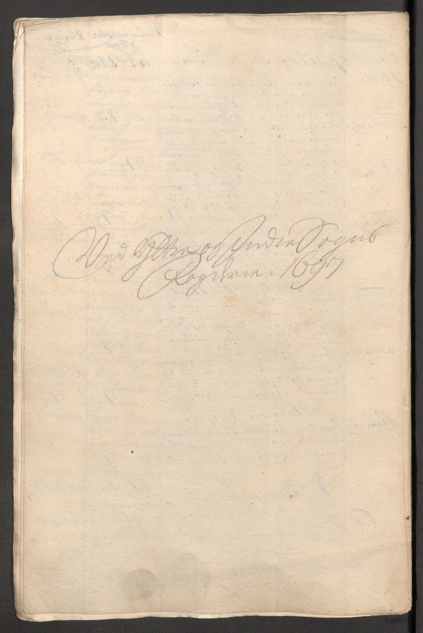 Rentekammeret inntil 1814, Reviderte regnskaper, Fogderegnskap, AV/RA-EA-4092/R52/L3309: Fogderegnskap Sogn, 1696-1697, p. 396