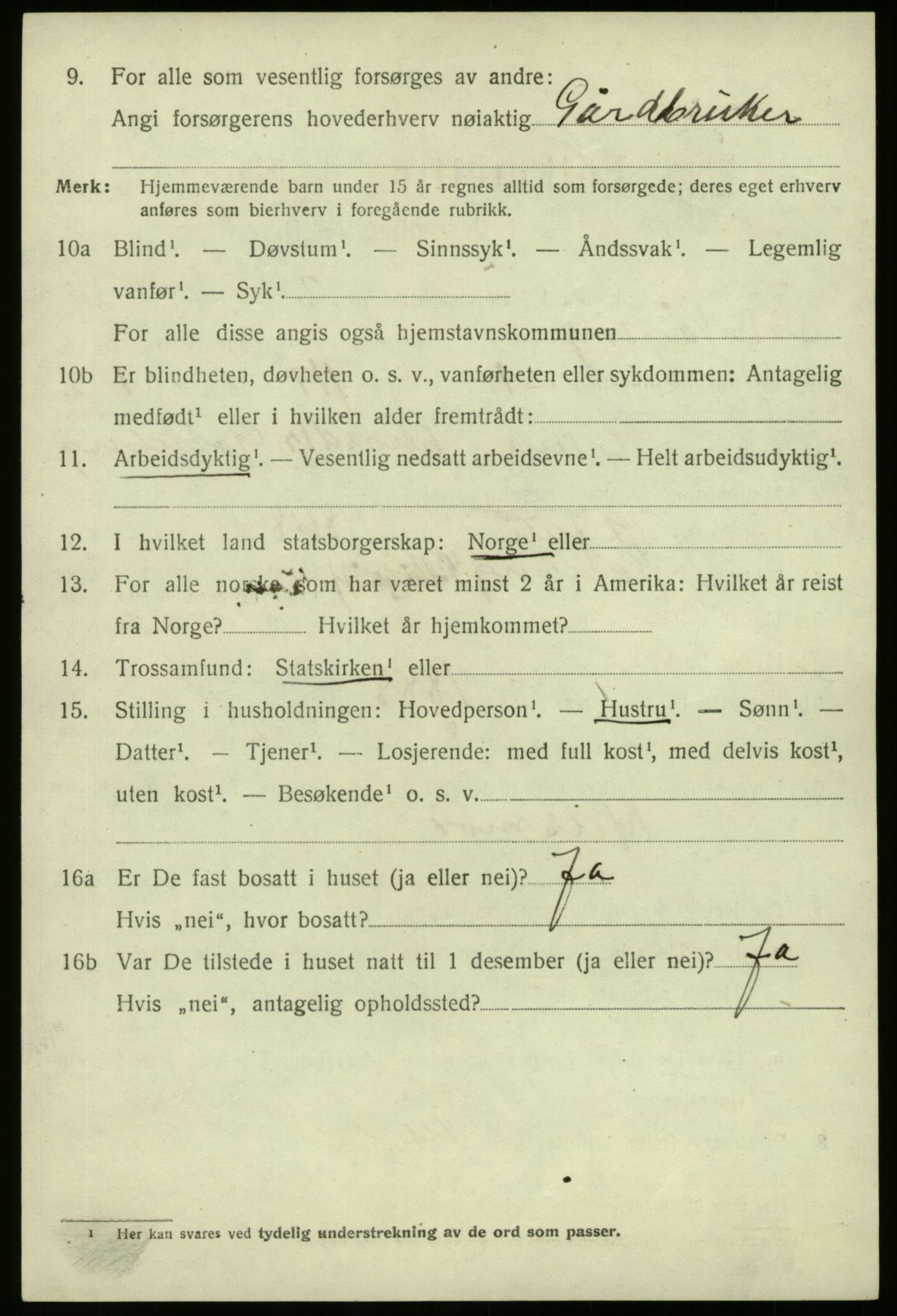 SAB, 1920 census for Sør-Vågsøy, 1920, p. 4783