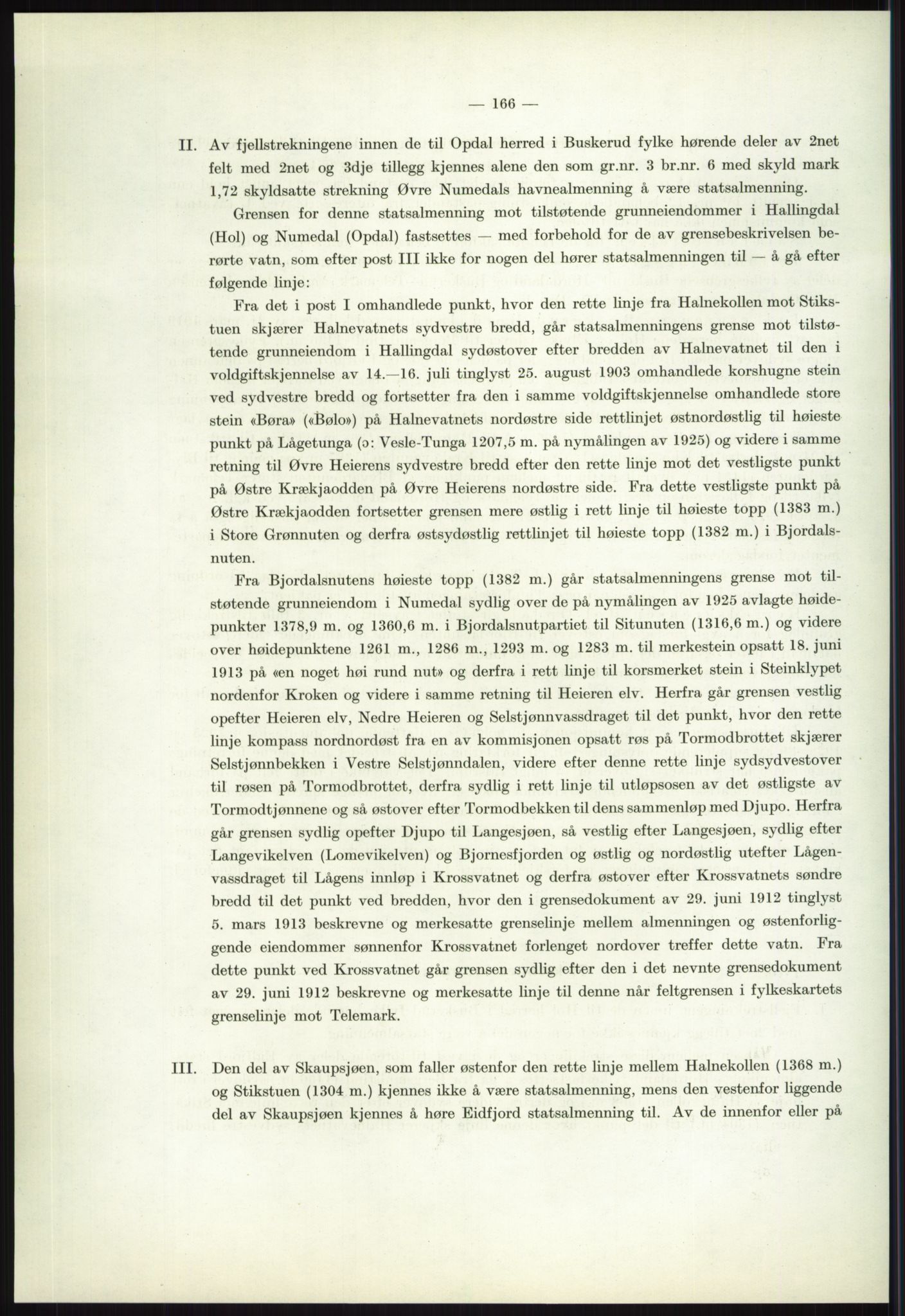 Høyfjellskommisjonen, AV/RA-S-1546/X/Xa/L0001: Nr. 1-33, 1909-1953, p. 1148